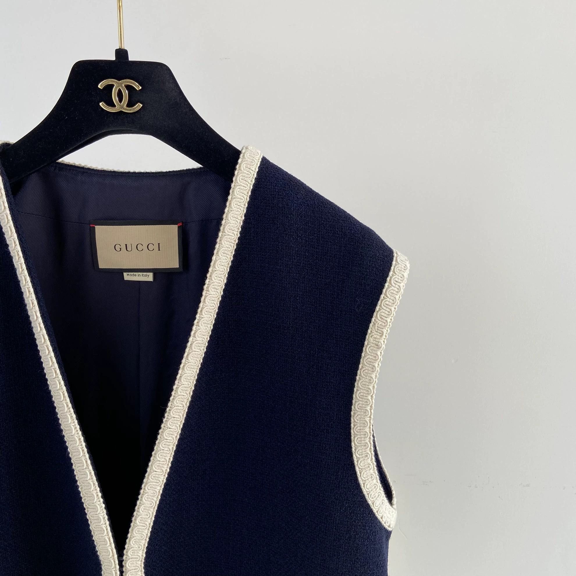 Gucci Gucci blue vest EU38 new with tags Size XS / US 0-2 / IT 36-38 - 3 Thumbnail