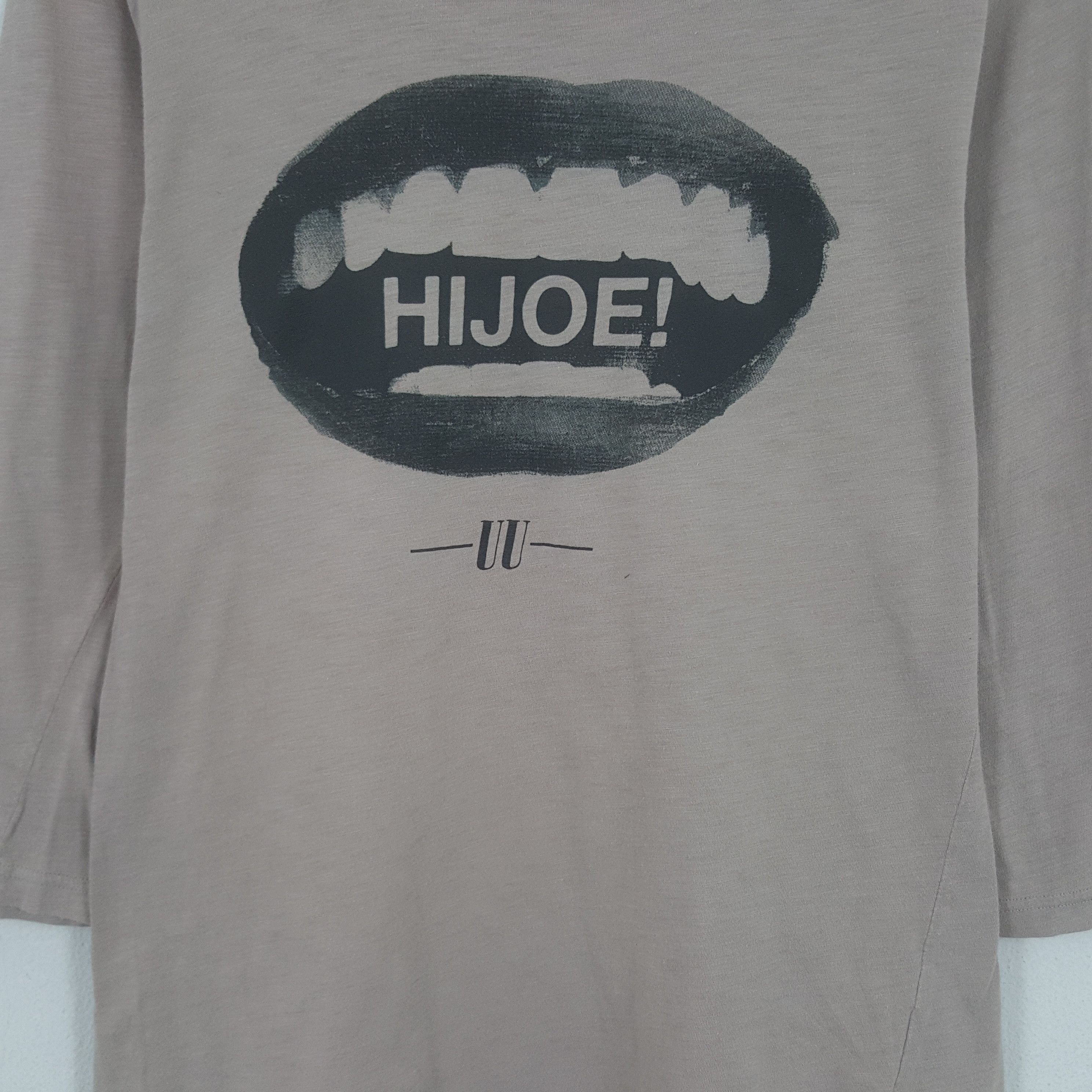 Undercover × Vintage Vintage Undercover Hijoe Long Sleeve Tshirt Size US S / EU 44-46 / 1 - 2 Thumbnail