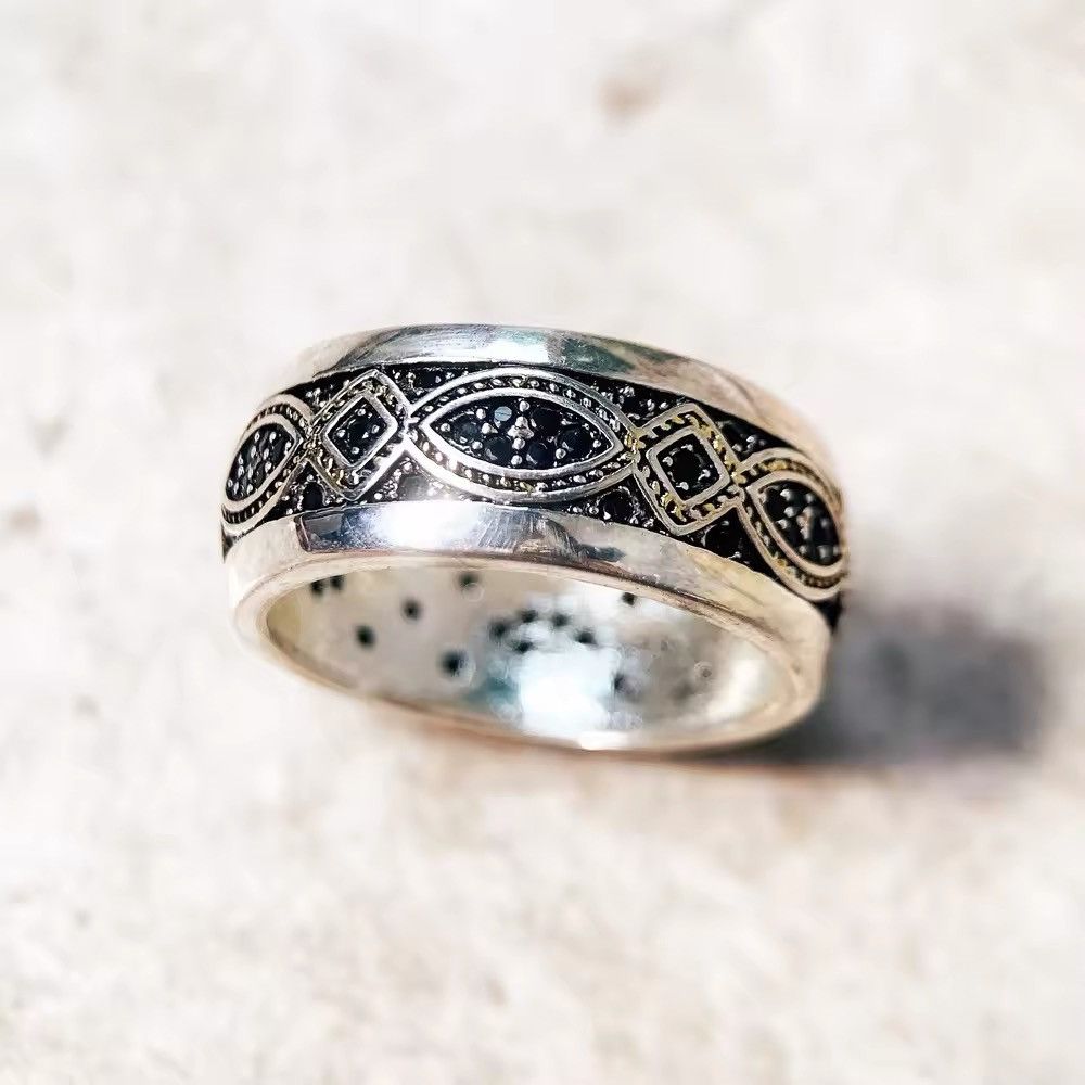 Jewelry Gold Color Love Knot Wave Ring (size 7-8) Size ONE SIZE - 2 Thumbnail