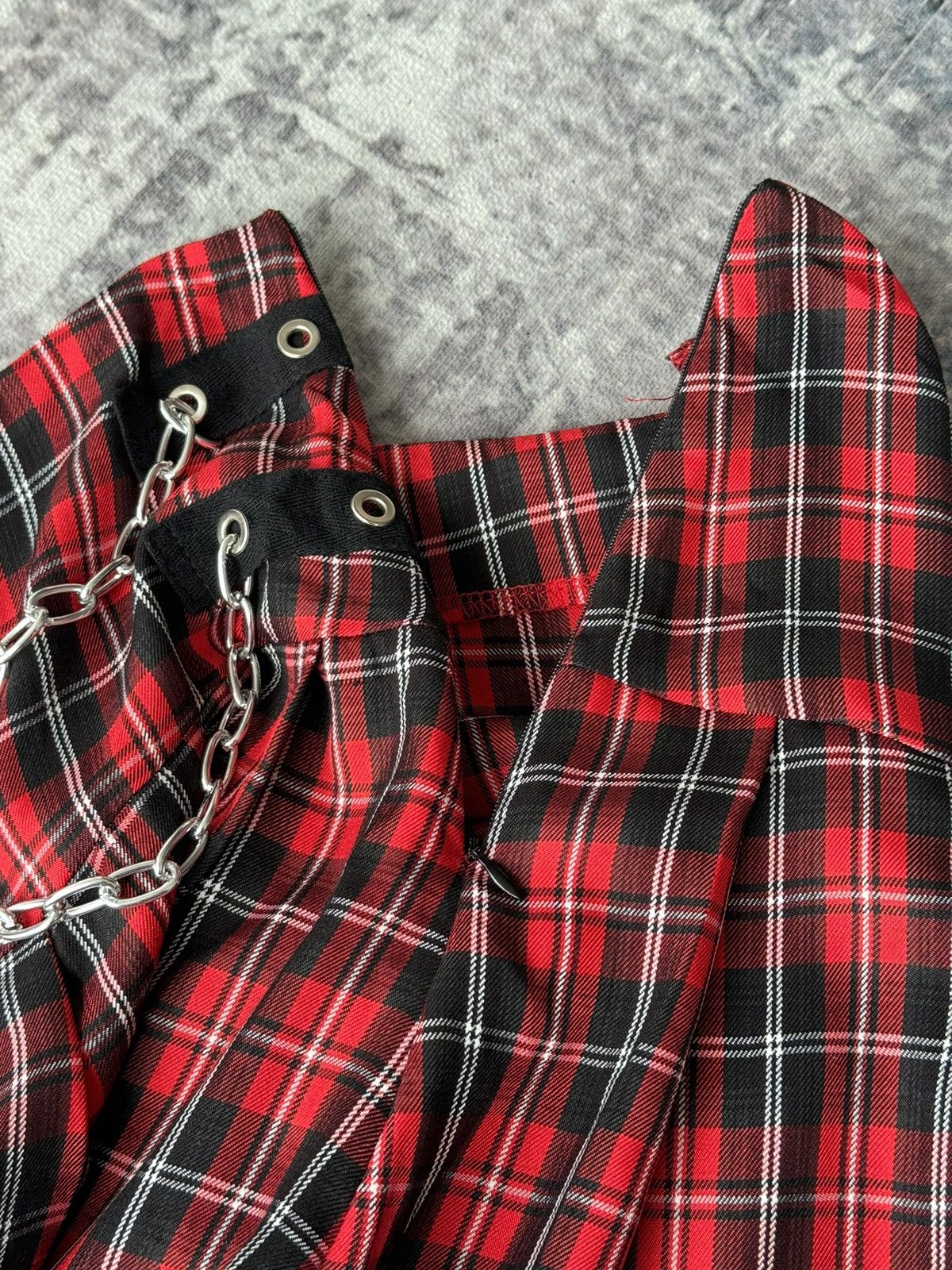 Japanese Brand XX Punk Riot Skirt Size 28" / US 6 / IT 42 - 12 Thumbnail