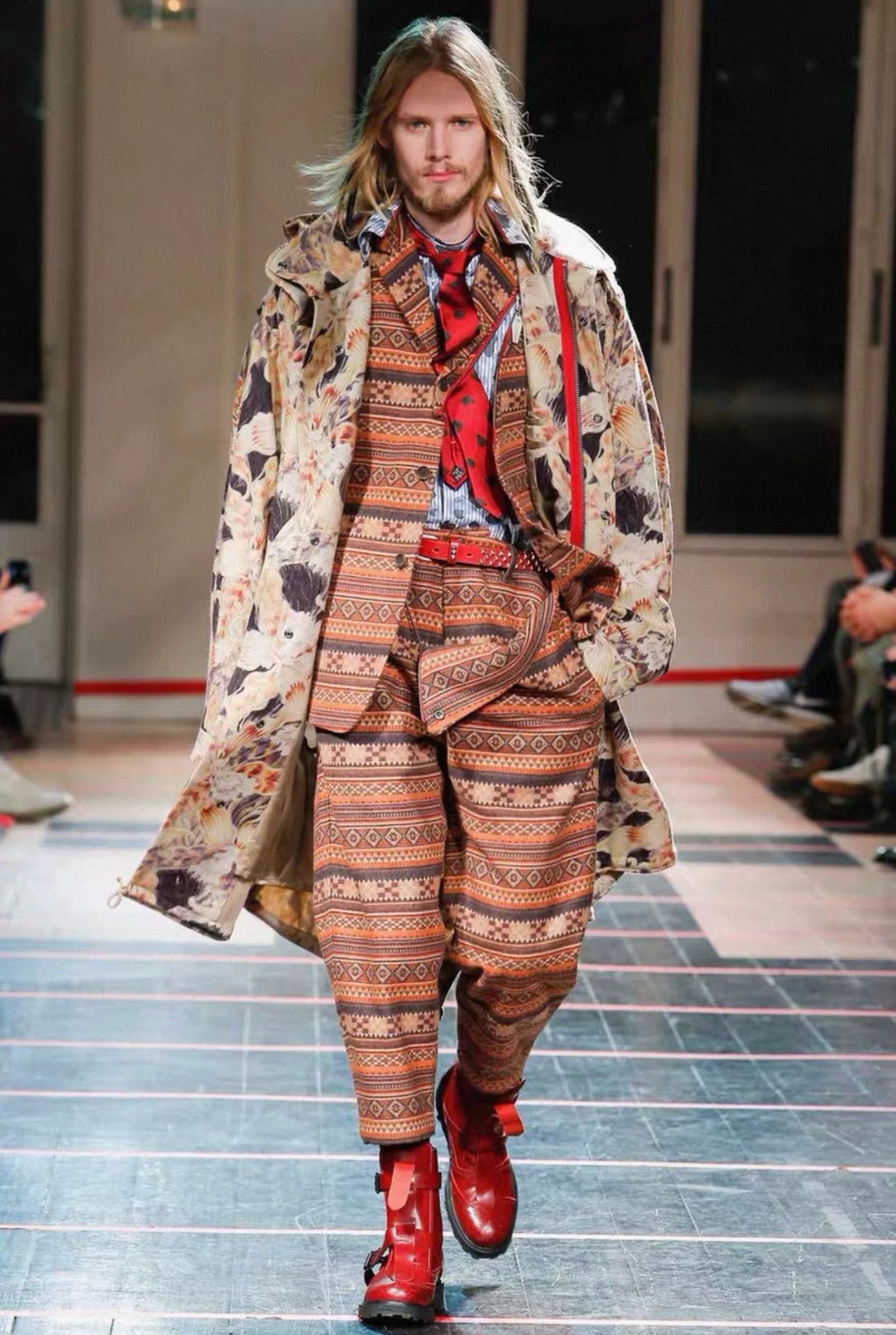 Yohji Yamamoto Yohji Yamamoto 14AW Totem Zipper Runway Jacket Size US XL / EU 56 / 4 - 9 Thumbnail