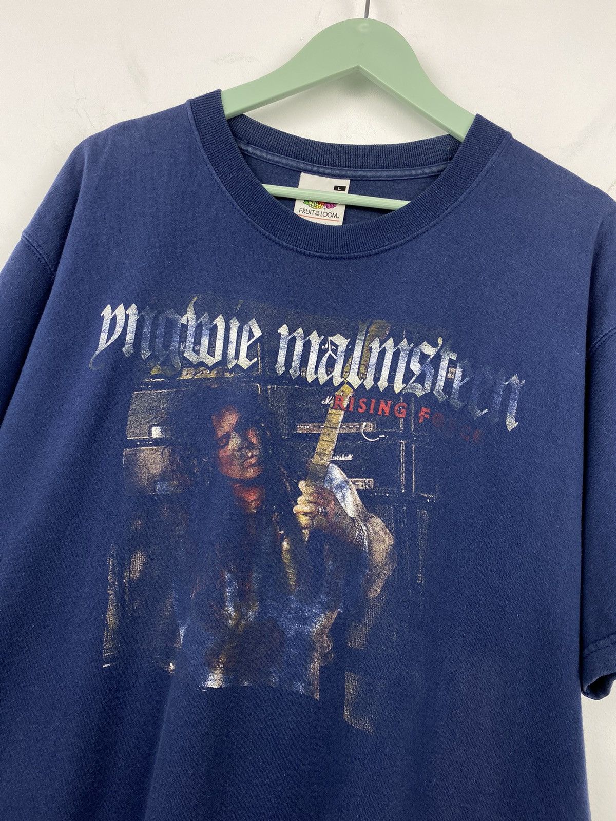 Band Tees Vintage Yngwie Malmsteen 2005 T Shirt Alice Cooper Marduk Size US L / EU 52-54 / 3 - 3 Thumbnail