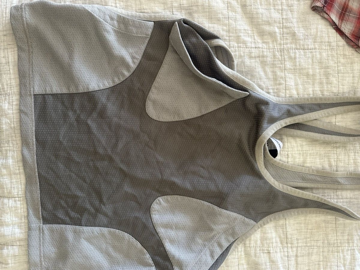 Kiko Kostadinov KIKO KOSTADINOV Gray Torino Tank Top Size US M / EU 48-50 / 2 - 1 Thumbnail