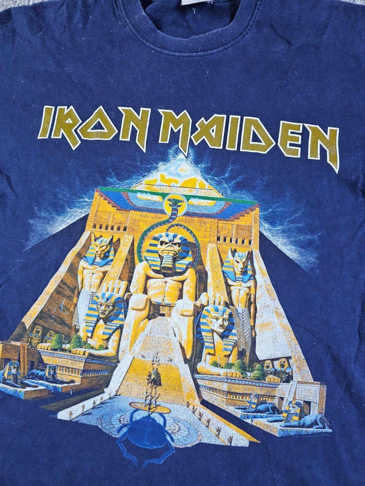 Fruit Of The Loom 2008 Iron Maiden "Somewhere Back in Time" Tour T-Shirt S Size US L / EU 52-54 / 3 - 2 Thumbnail