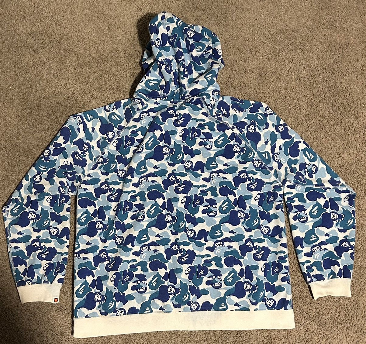 Bape Baby Milo Hidden Camo Full Zip Hoodie Size US XL / EU 56 / 4 - 3 Thumbnail