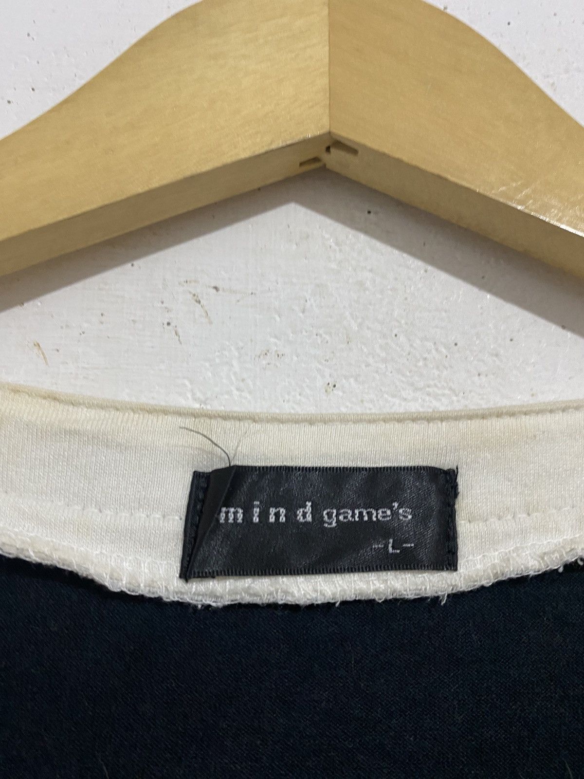 Japanese Brand 🖤BLACKFRIDAY🖤mindgames longsleeve poem dragon kmrii styled Size US L / EU 52-54 / 3 - 6 Thumbnail