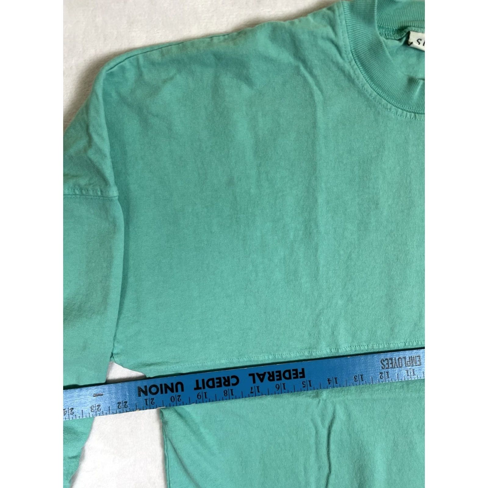 ESPIRIT VINTAGE Panhellenic UC Santa Barbara Long Sleeve Spirit Jersey Shirt Women S Teal Blue 90s College Spirit Size S / US 4 / IT 40 - 6 Thumbnail