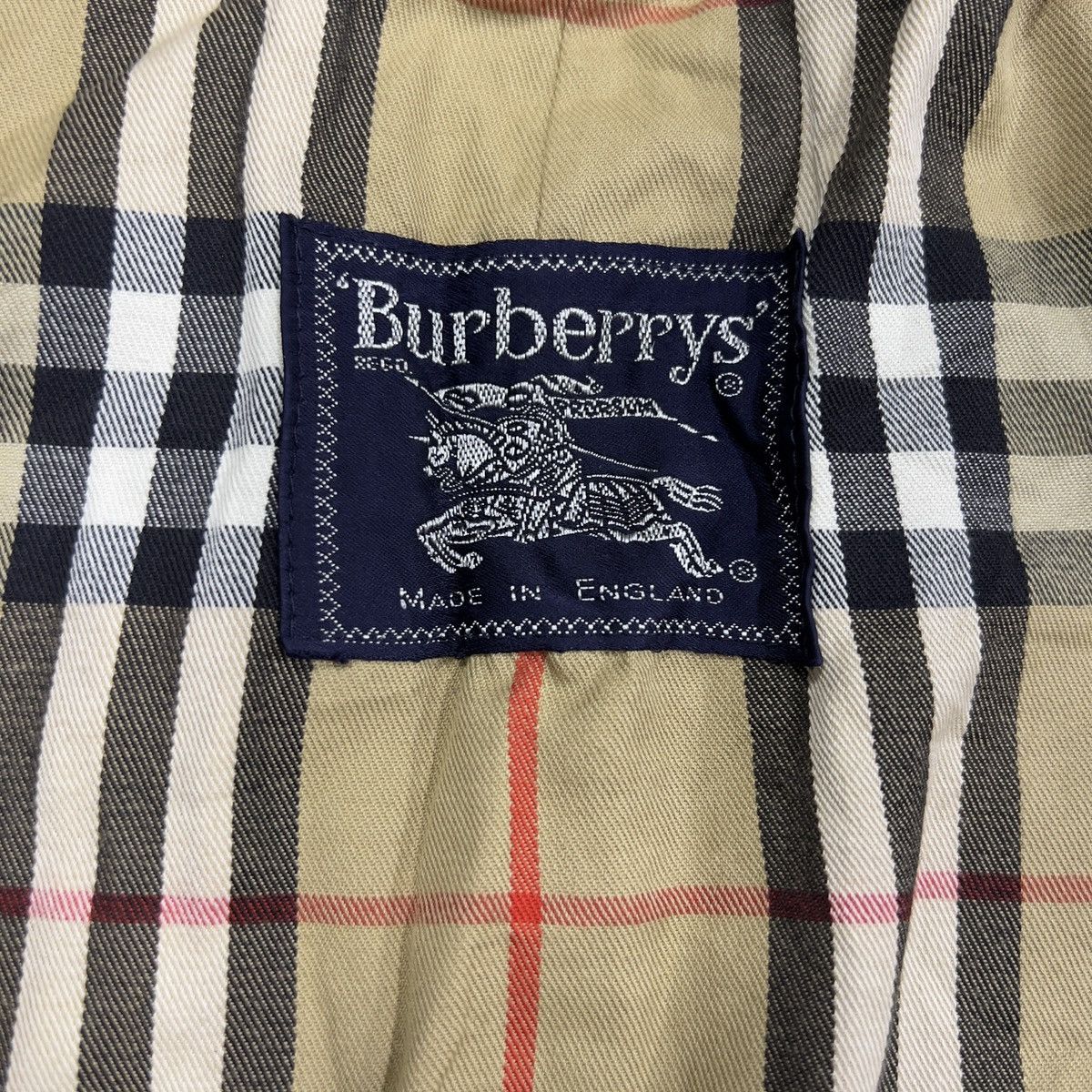 Burberry Vintage Burberrys Nova Check Trench Coat Metallic Green Size US M / EU 48-50 / 2 - 8 Thumbnail