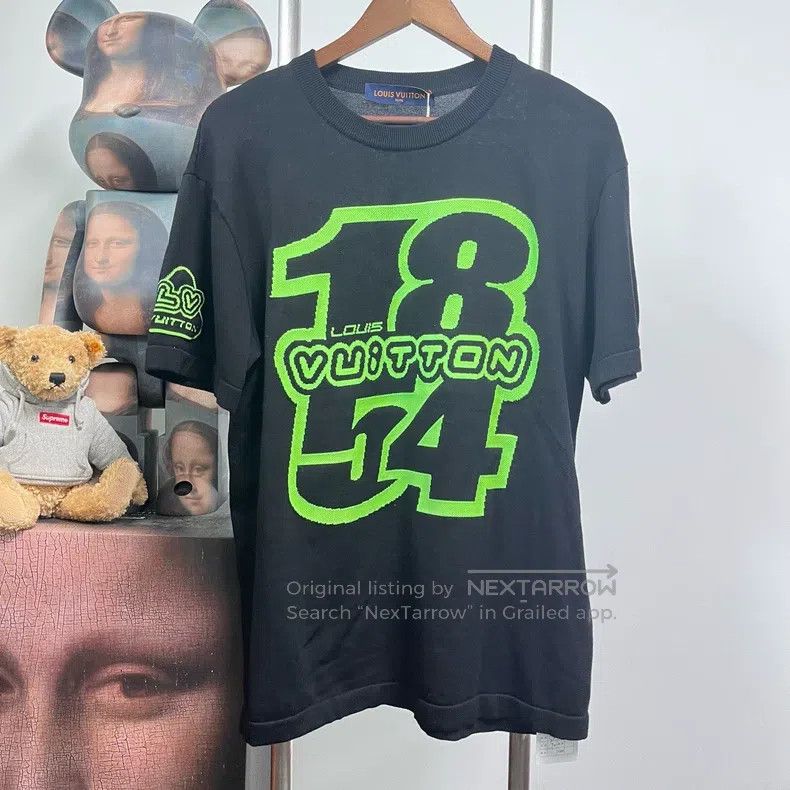 Louis Vuitton Louis Vuitton Black and green knitted short sleeve Size US M / EU 48-50 / 2 - 1 Thumbnail