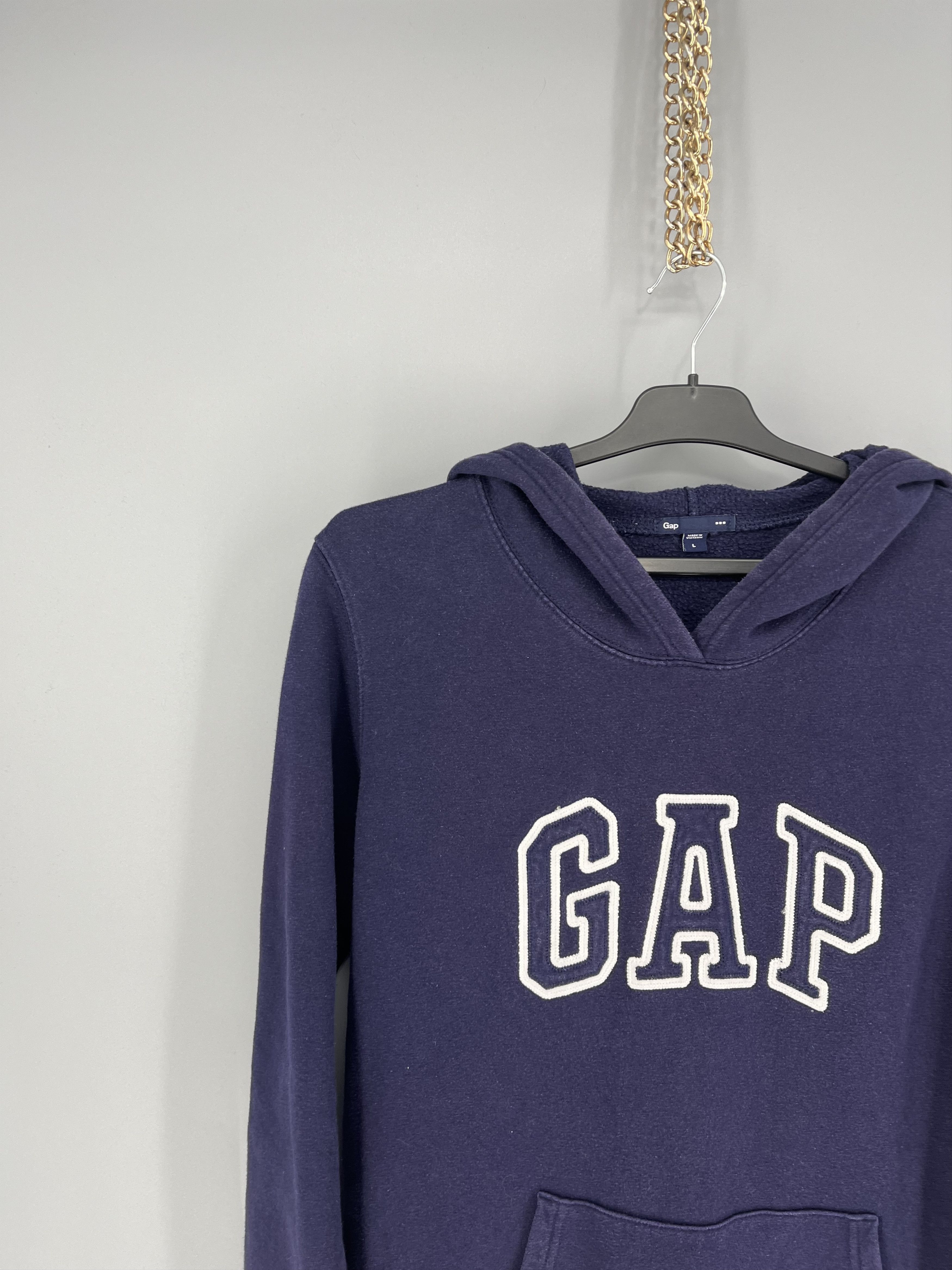 Gap × Vintage Vintage GAP Hoodie Boxy Hype Streetwear Rare Casual Size US L / EU 52-54 / 3 - 4 Thumbnail