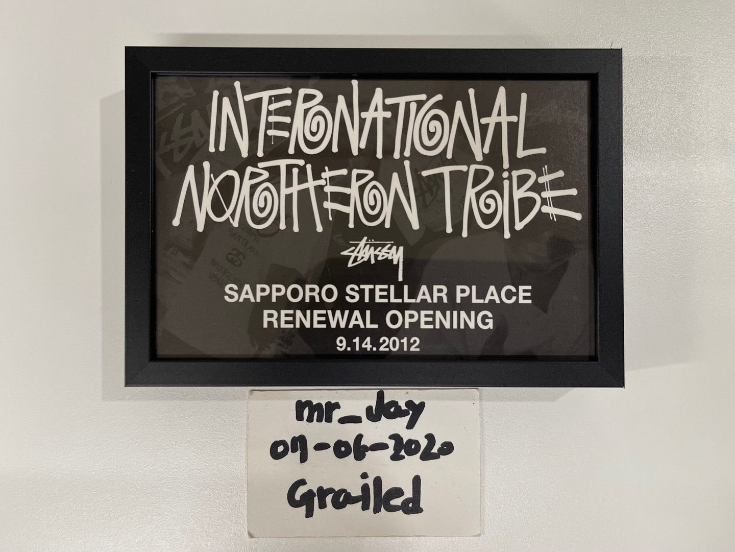 Stussy STUSSY SAPPORO STELLAR PLACE CHAPT art Postercards 2012 Size ONE SIZE - 3 Thumbnail