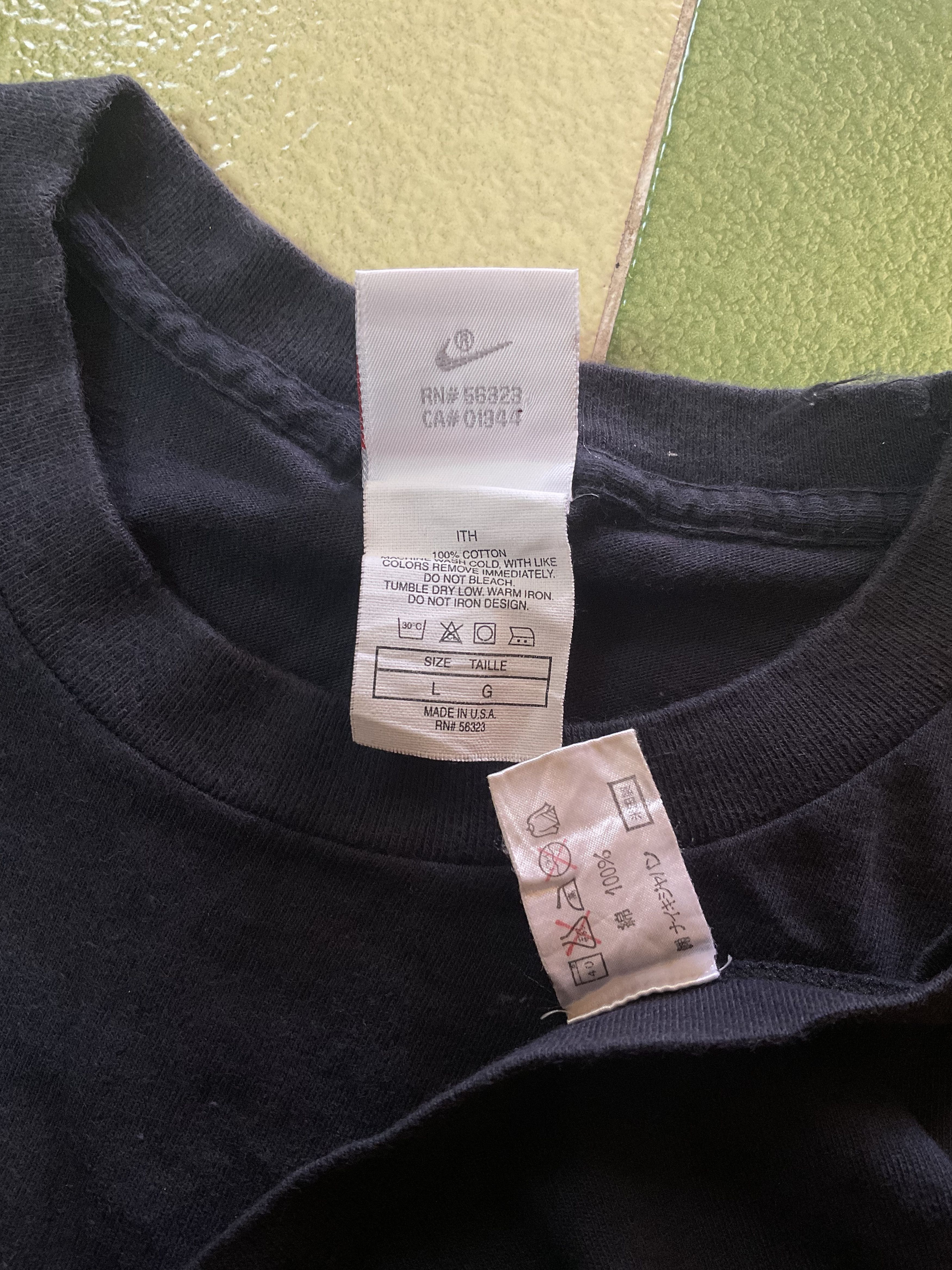 NBA Vintage 90s Authentic Air Jordan by NIKE T-Shirt Jordan Size US XL / EU 56 / 4 - 7 Thumbnail