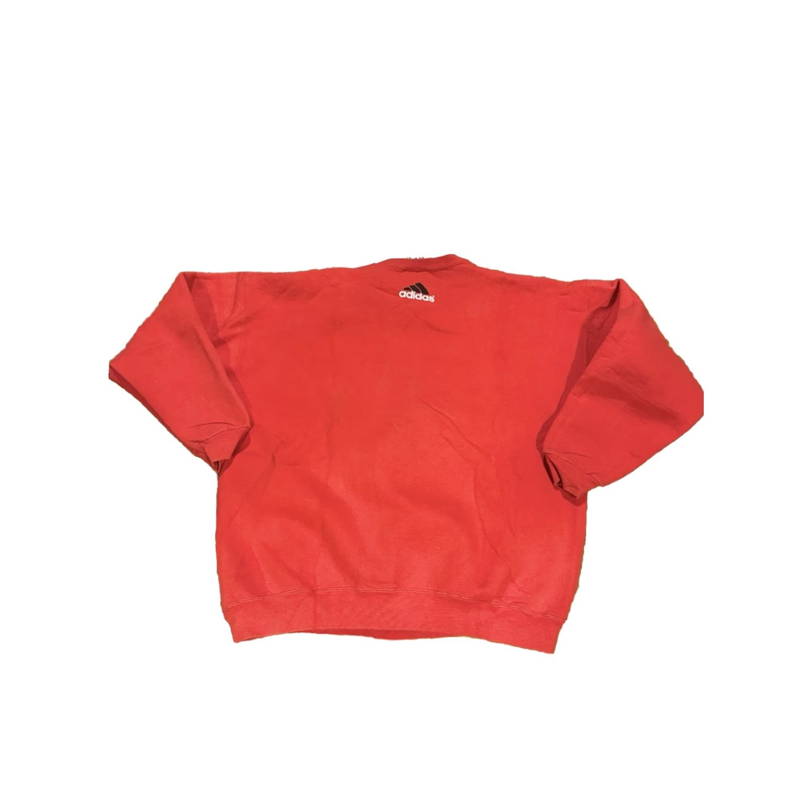 Adidas VTG 90s Adidas Nebraska Huskers Football Sweatshirt Mens XL Red Made In USA Rare Size US XL / EU 56 / 4 - 4 Thumbnail