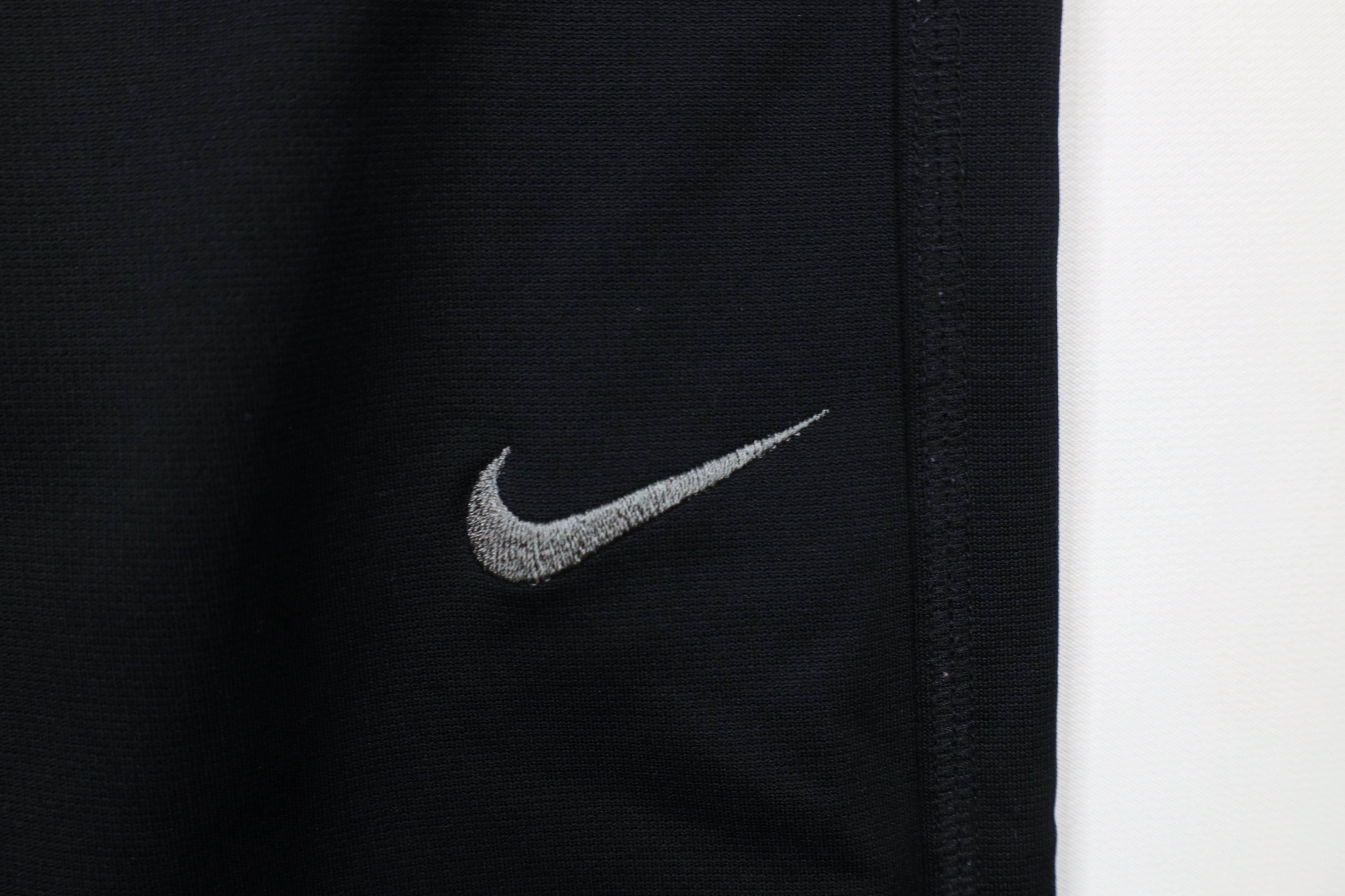 Nike × Vintage Vintage Nike Mini Swoosh Wide Leg Sweatpants Pants Black Size US 38 / EU 54 - 5 Thumbnail