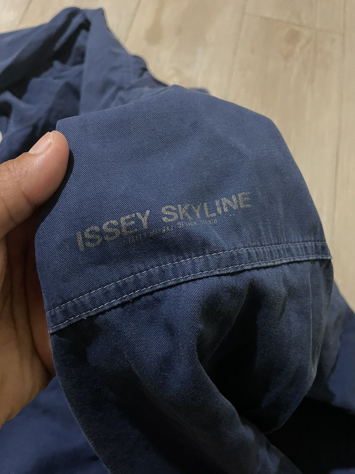 Issey Miyake Vintage Issey Miyake Skyline Pullover Button Up Tee Size US M / EU 48-50 / 2 - 4 Thumbnail