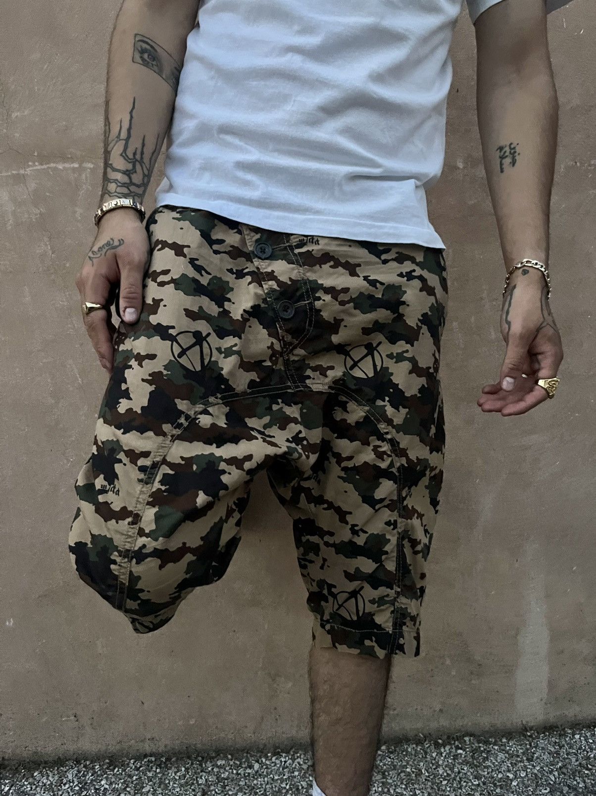 PPFM PPFM anarchy camo shorts 🪖 Size US 31 - 2 Thumbnail