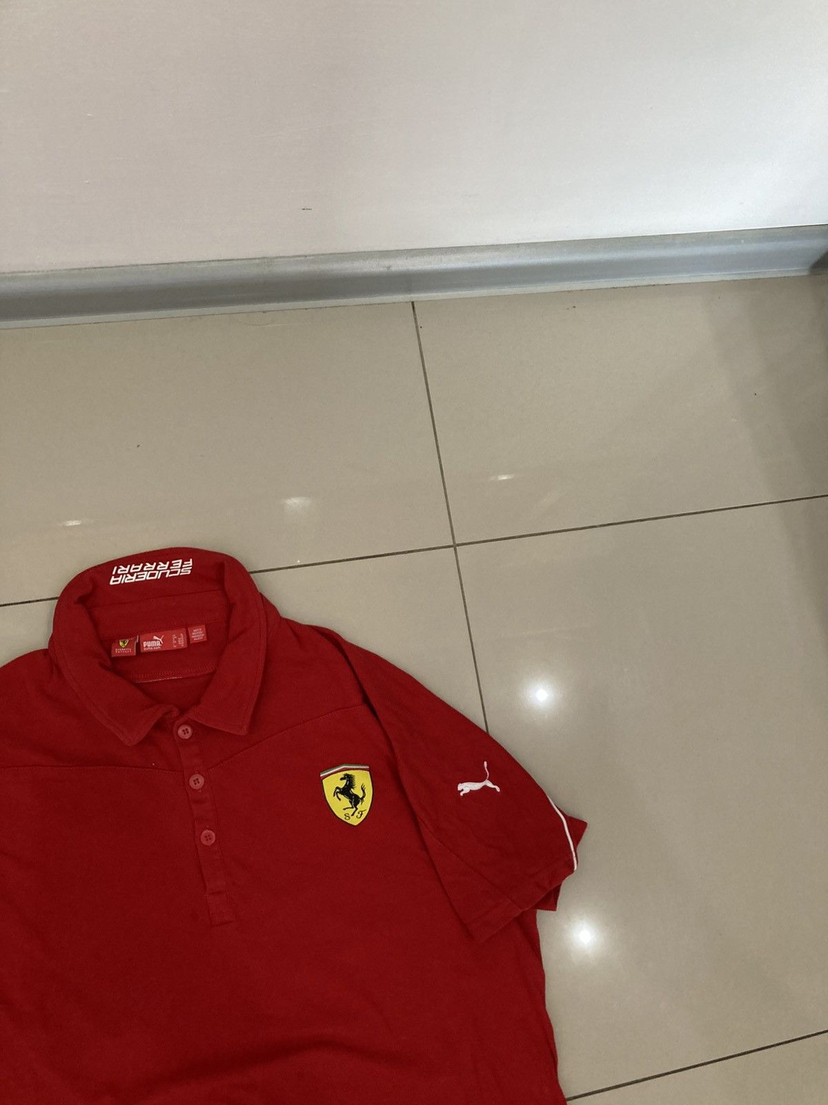 Ferrari × Puma puma scuderia ferrari formula1 f1 racing team polo tshirt Size US XL / EU 56 / 4 - 3 Thumbnail