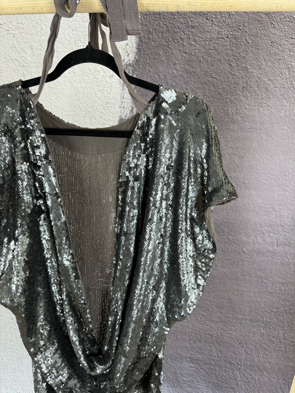 Allsaints Allsaints Spitalfields Alesky Silk dress AW08 embellished Size M / US 6-8 / IT 42-44 - 16 Thumbnail