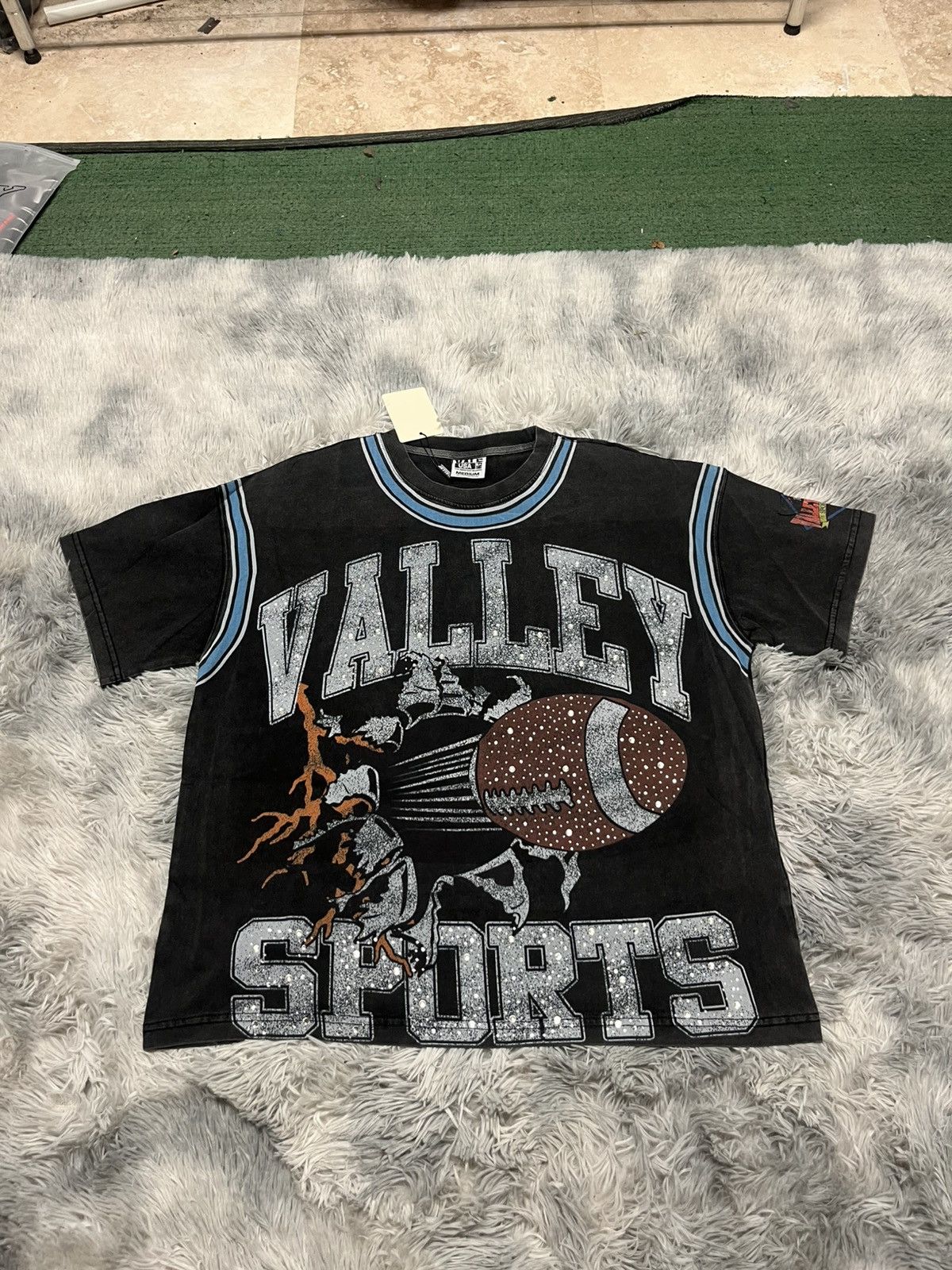 Vale Classic white bling tee - Vale Size US M / EU 48-50 / 2 - 1 Thumbnail