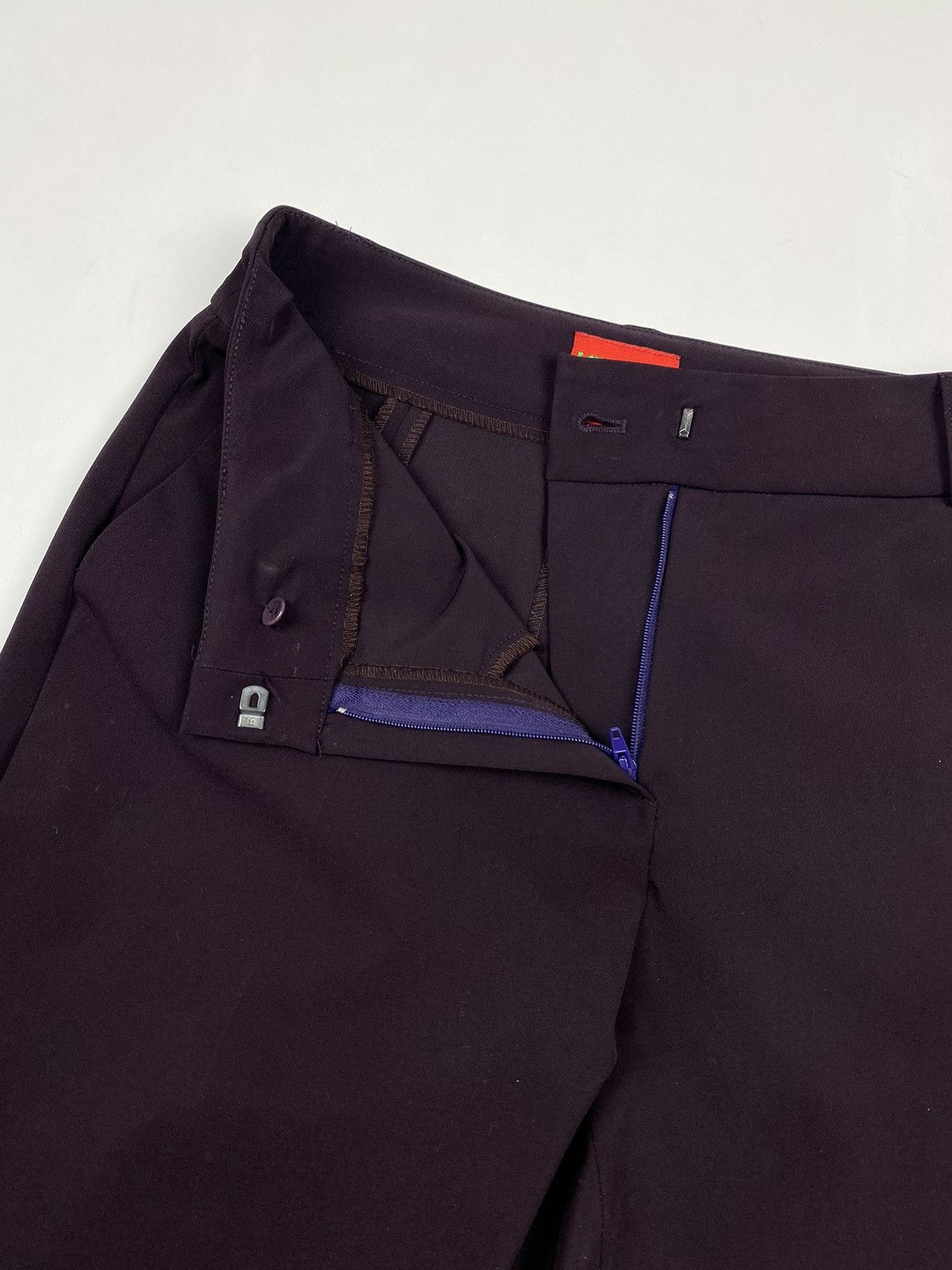 Kenzo Vintage Kenzo Jungle Purple Trousers Pants Size 28" / US 6 / IT 42 - 7 Thumbnail
