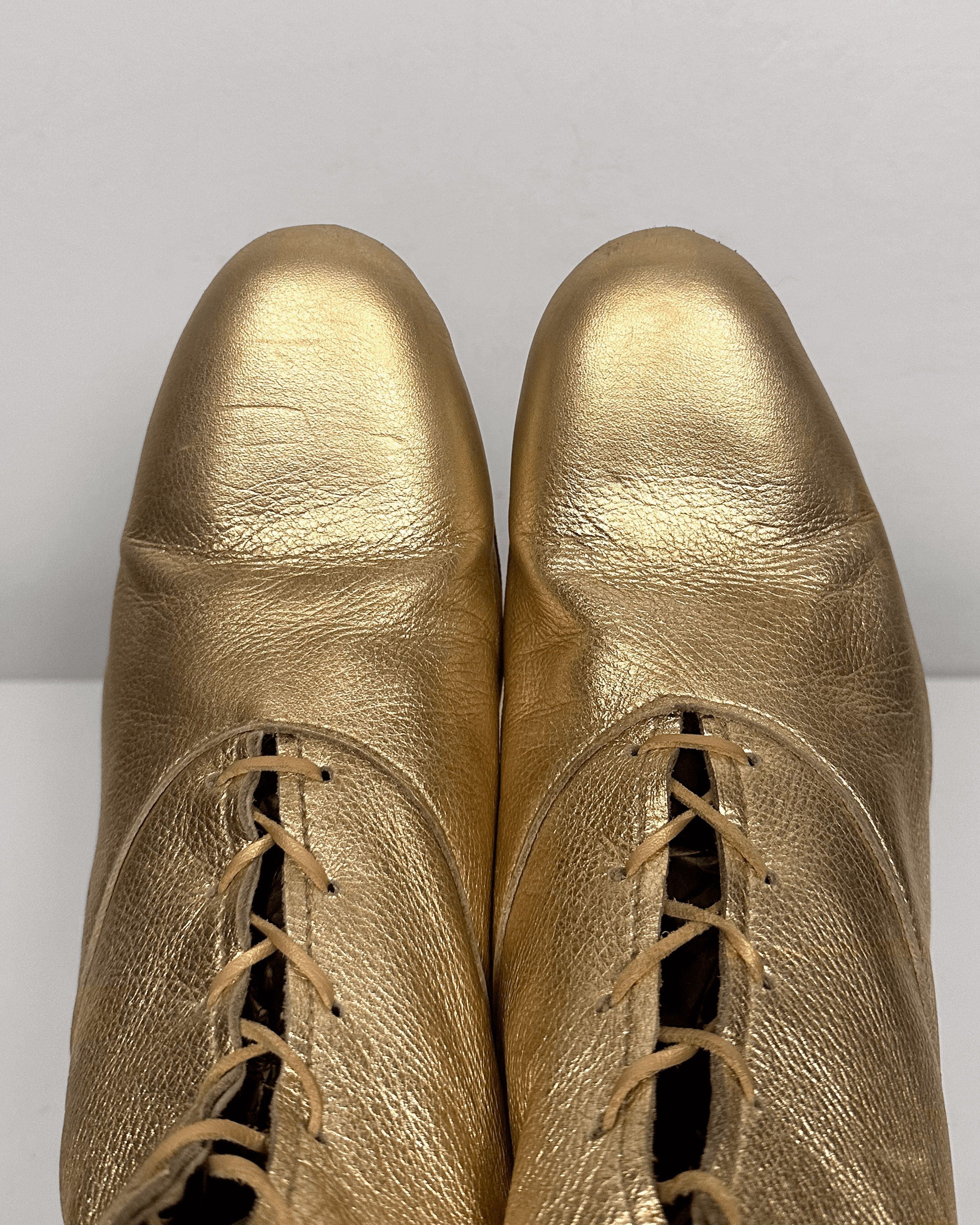 Elena Dawson Elena Dawson Golden Boots Size US 6 / EU 39 - 5 Thumbnail