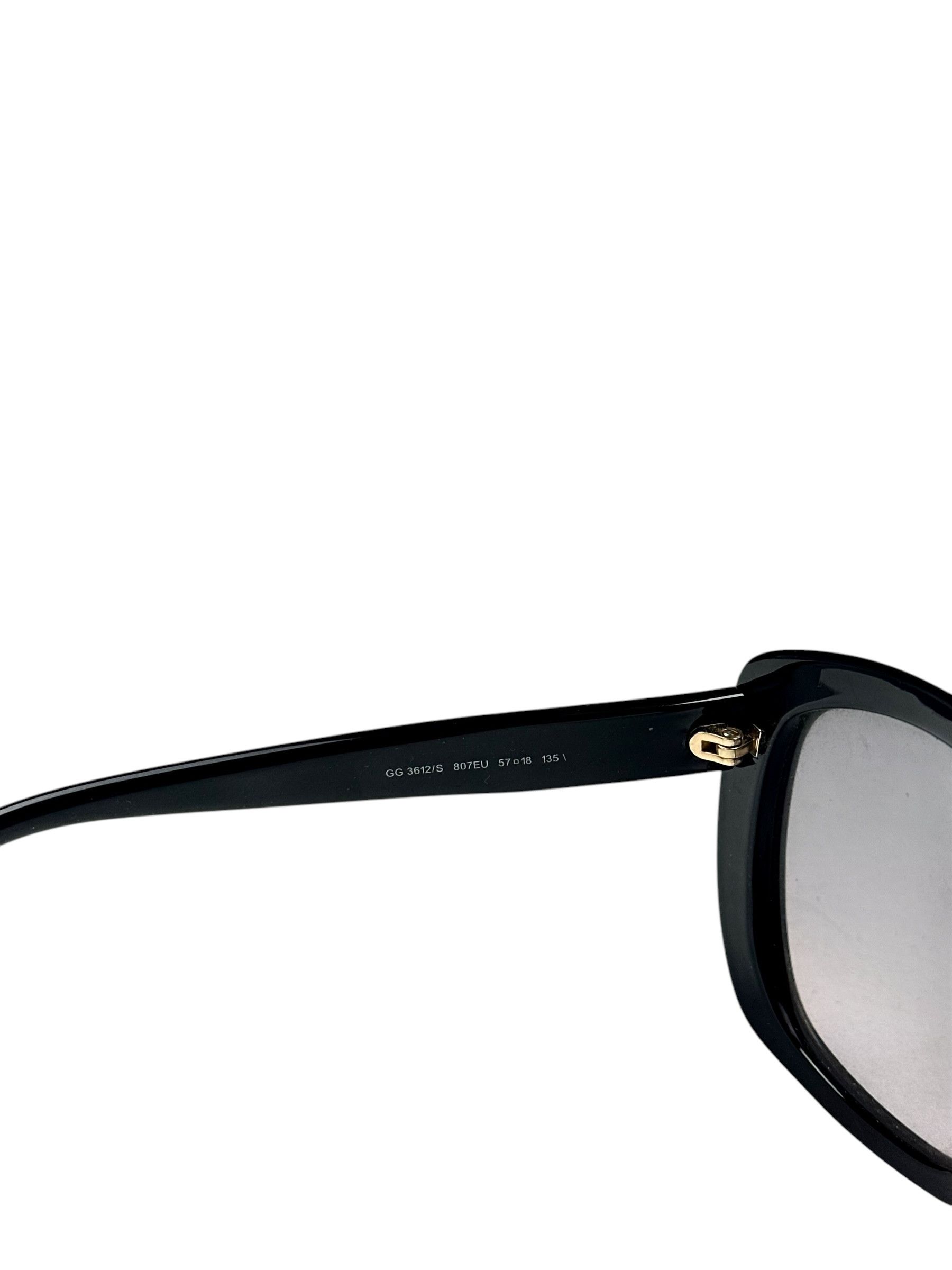 Gucci Gucci Round Slim GG Logo Sunglasses Size ONE SIZE - 8 Thumbnail