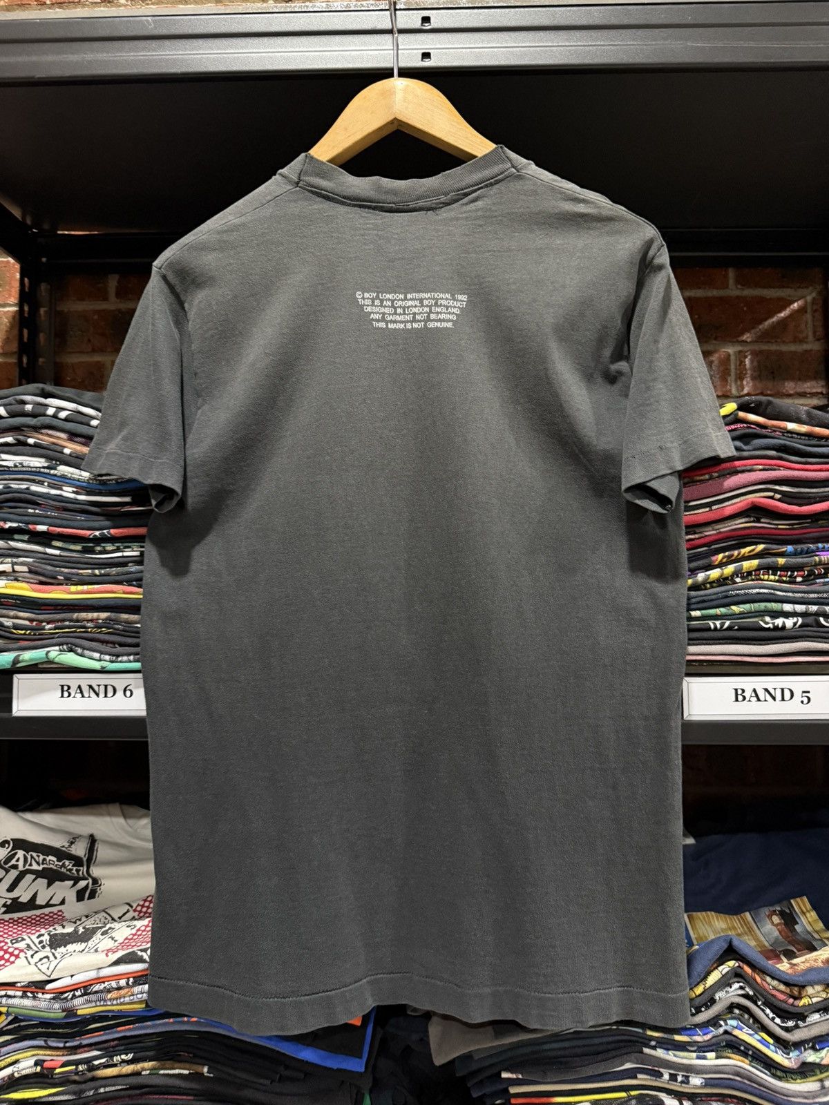 Boy London × Seditionaries × Vintage Vintage 90s Boy London The British Lagend Sun Faded Tee Size US M / EU 48-50 / 2 - 7 Thumbnail