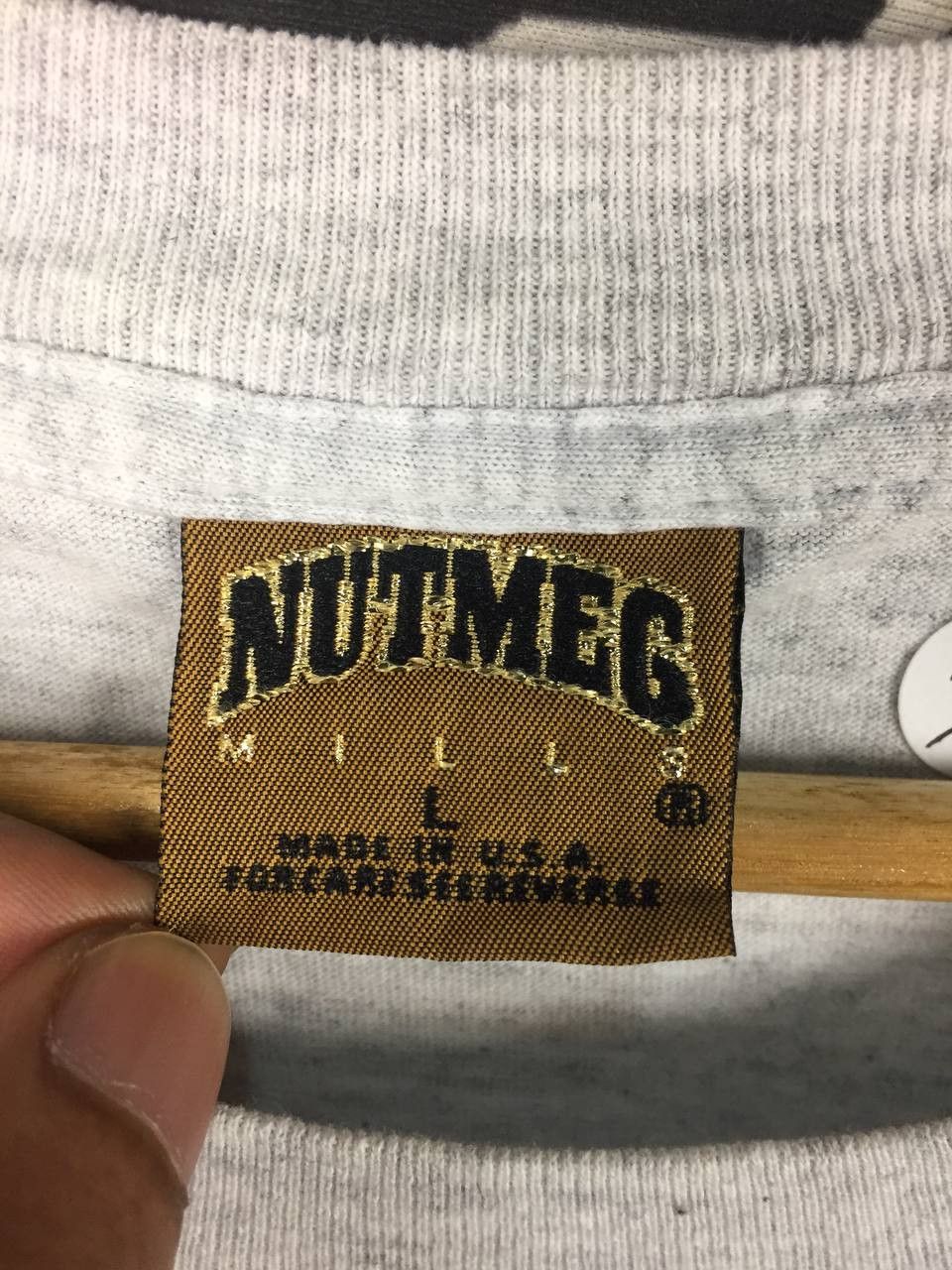 MLB Vtg 1995 Hideo Nomo LA Dodgers Nutmeg Mills Tee Size US L / EU 52-54 / 3 - 15 Thumbnail