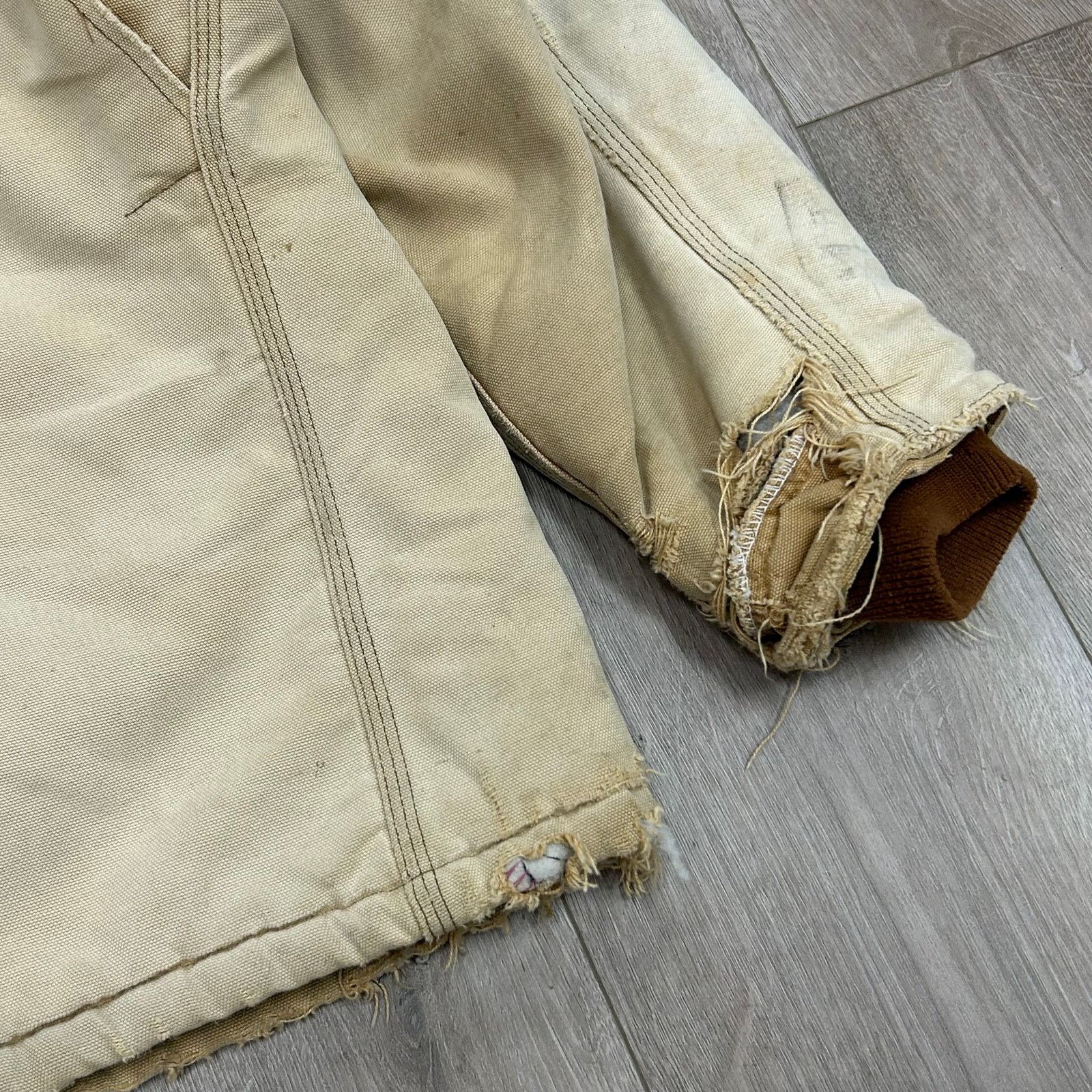 Carhartt Vintage Carhartt Quilt Lined Duck Canvas Chore Jacket XL Size US XL / EU 56 / 4 - 10 Thumbnail
