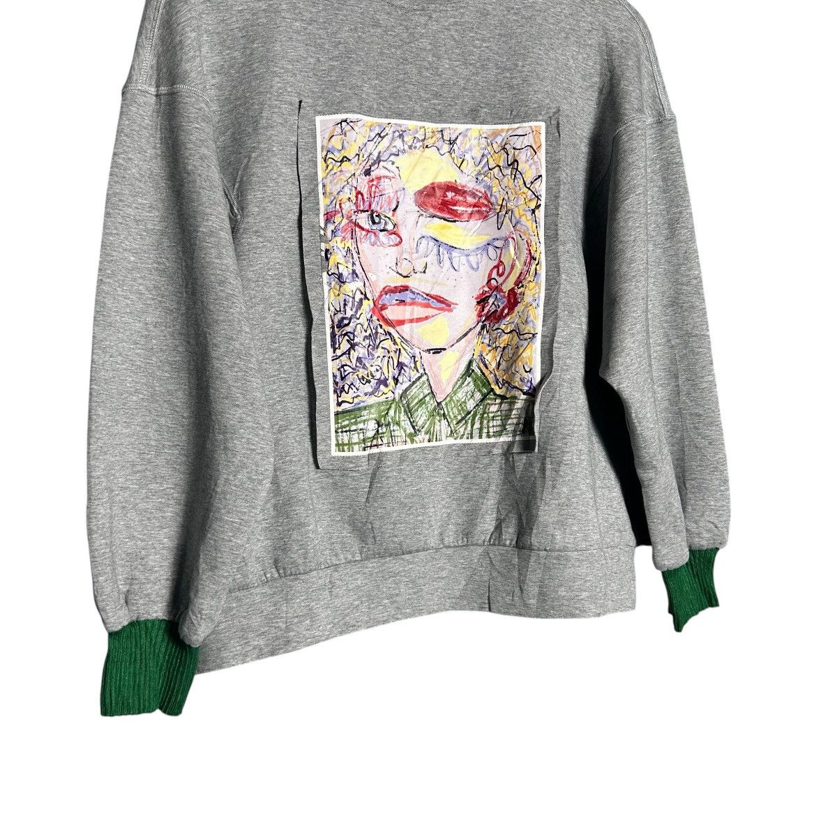 Kenzo × Vintage Vintage Kenzo Art Sweatshirt Size L / US 10 / IT 46 - 3 Thumbnail