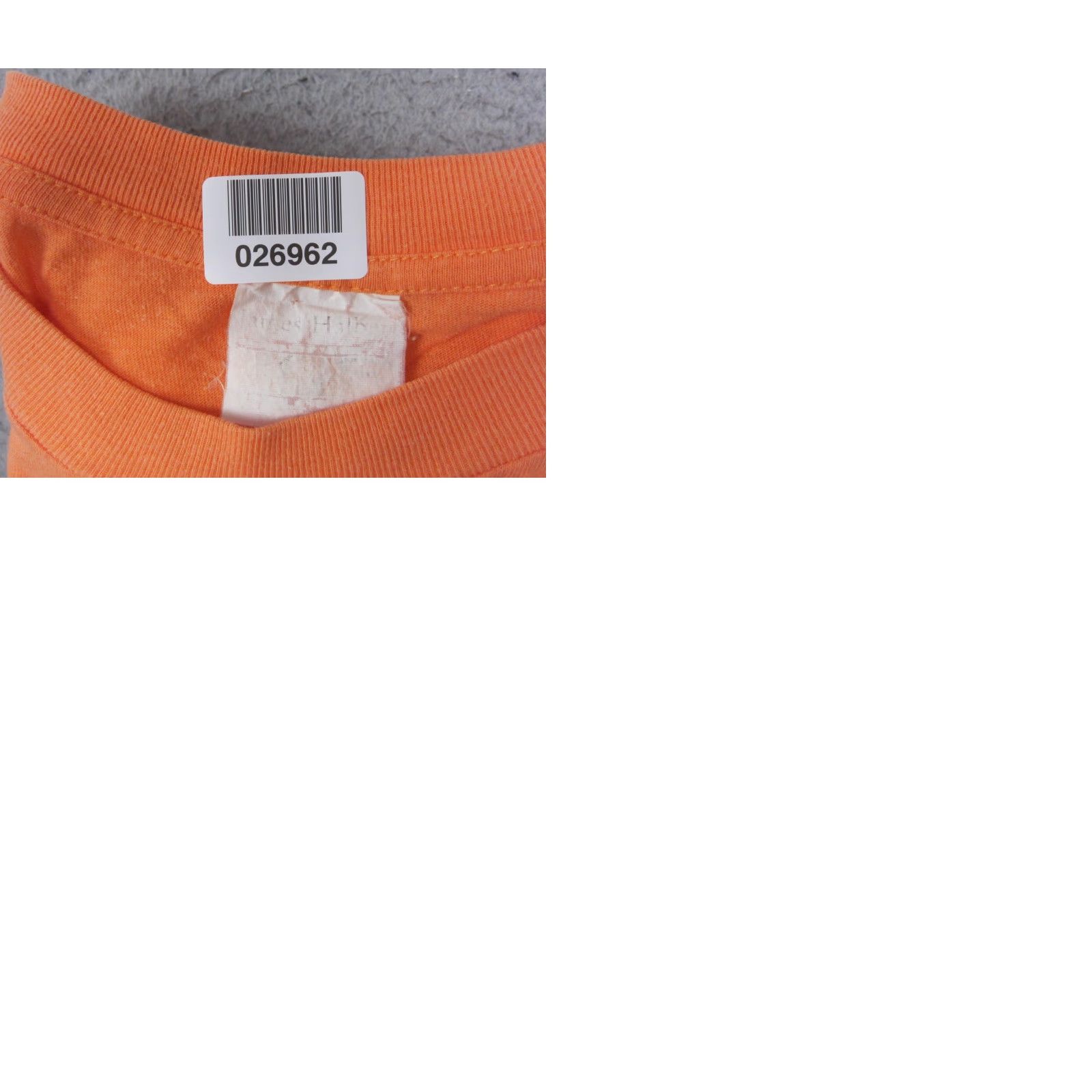 Native VINTAGE James Halber Shirt Mens XL Orange Short Sleeve Crew Neck Cotton Knit Embroidered 90s City Classic Outdoor All Seasons Womens Mens Boys Girls Size US XL / EU 56 / 4 - 9 Thumbnail