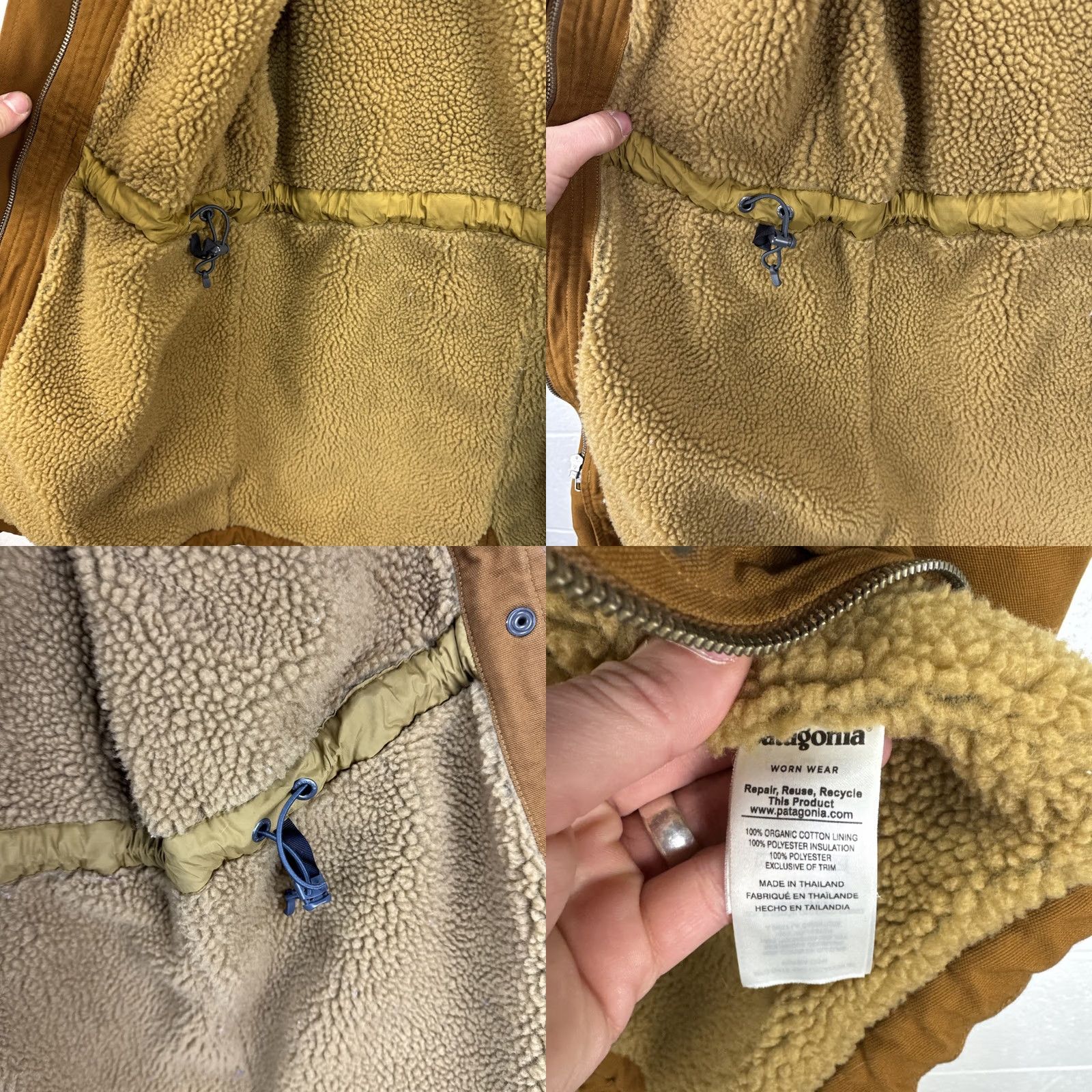 Patagonia Patagonia Parka Jacket Womens Small Brown Insulated Prairie Dawn Long Coat Zipper Snap Logo Quilt/Polyester Size S / US 4 / IT 40 - 10 Thumbnail