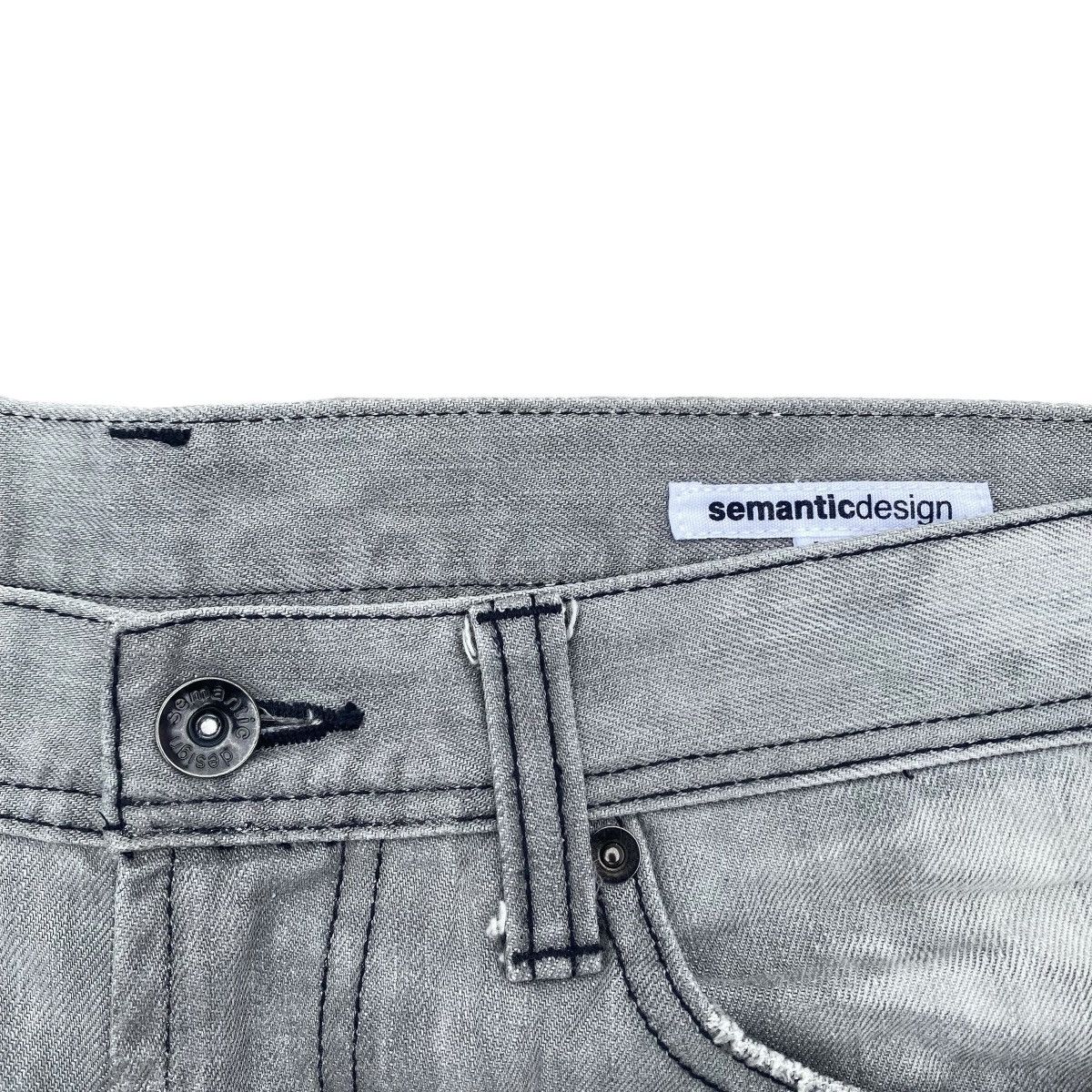 semanticdesign SEMANTIC DESIGN Ankle Jeans Size US 32 / EU 48 - 7 Thumbnail