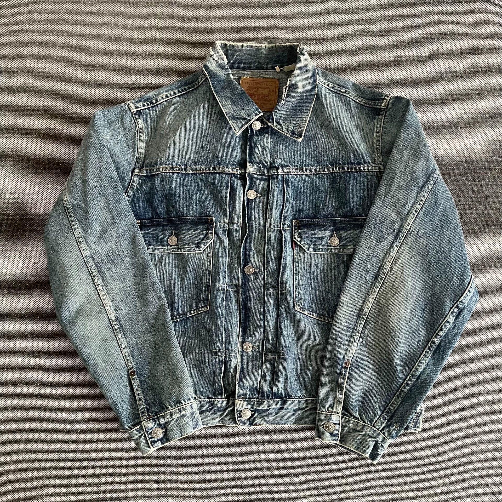 Levi's Levi's LVC Type 2 Cone Mills Turkey Denim Jacket L 9.8 Size US L / EU 52-54 / 3 - 1 Thumbnail