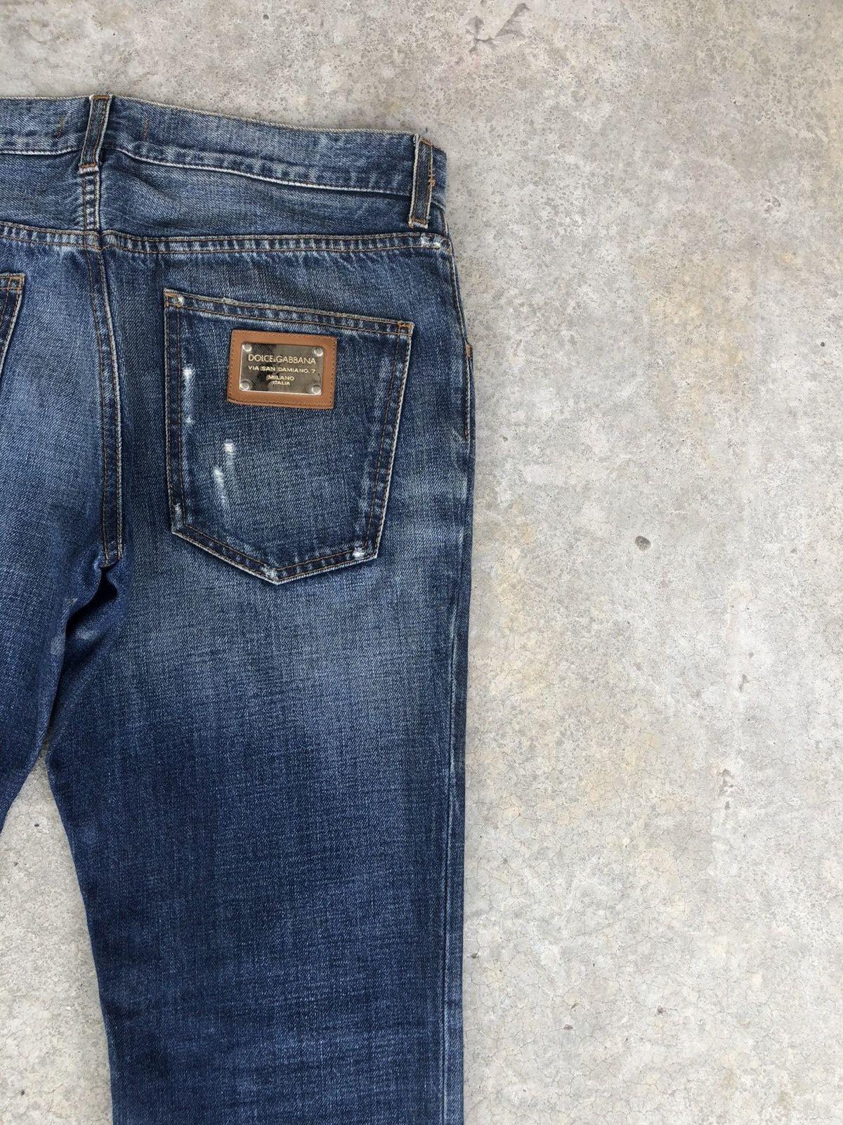 Dolce & Gabbana Distressed Jeans