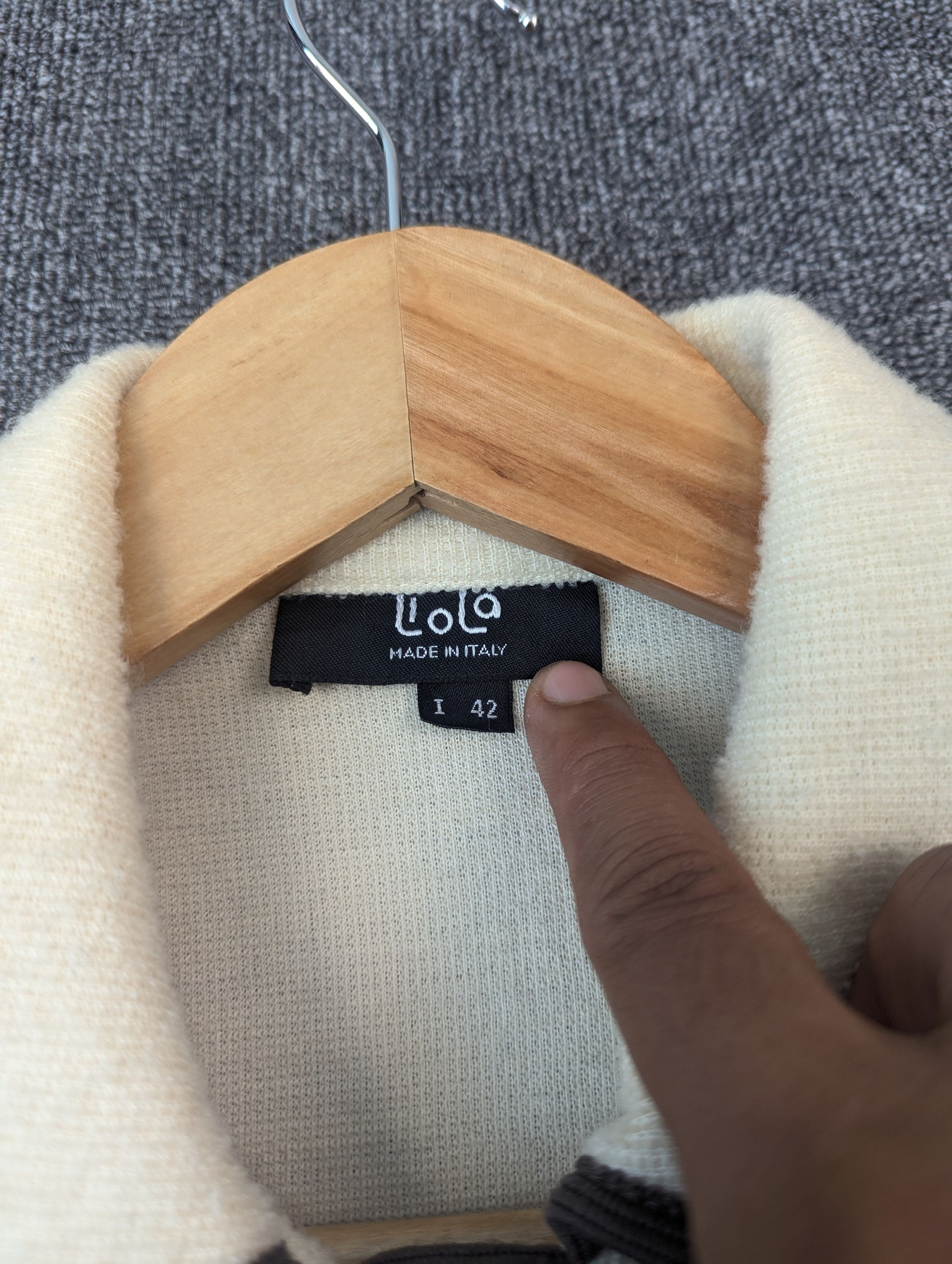 Vintage Liola Wool Short Button Ups Coat Jacket Made In Italy Size XS / US 0-2 / IT 36-38 - 8 Thumbnail