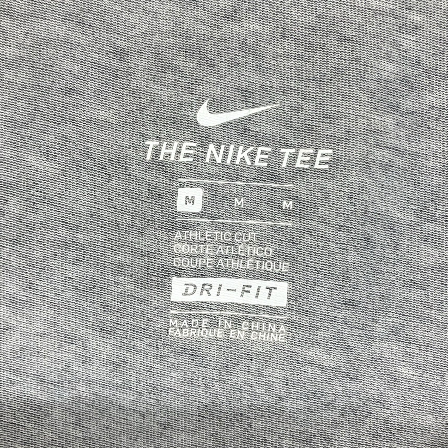 Nike Nike Shirt Women's Large Gray Casual Lightweight Outdoors Dri-Fit Ladies Thin Size L / US 10 / IT 46 - 3 Thumbnail