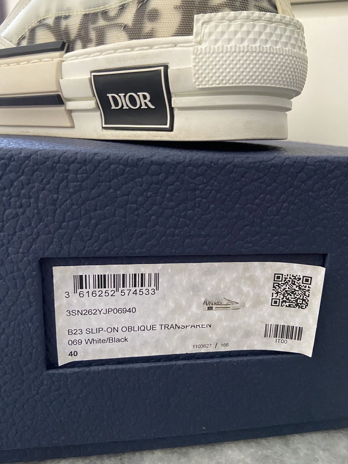 Dior Dior B23 Slip On Sneaker Size40 Size US 8 / EU 41 - 3 Thumbnail