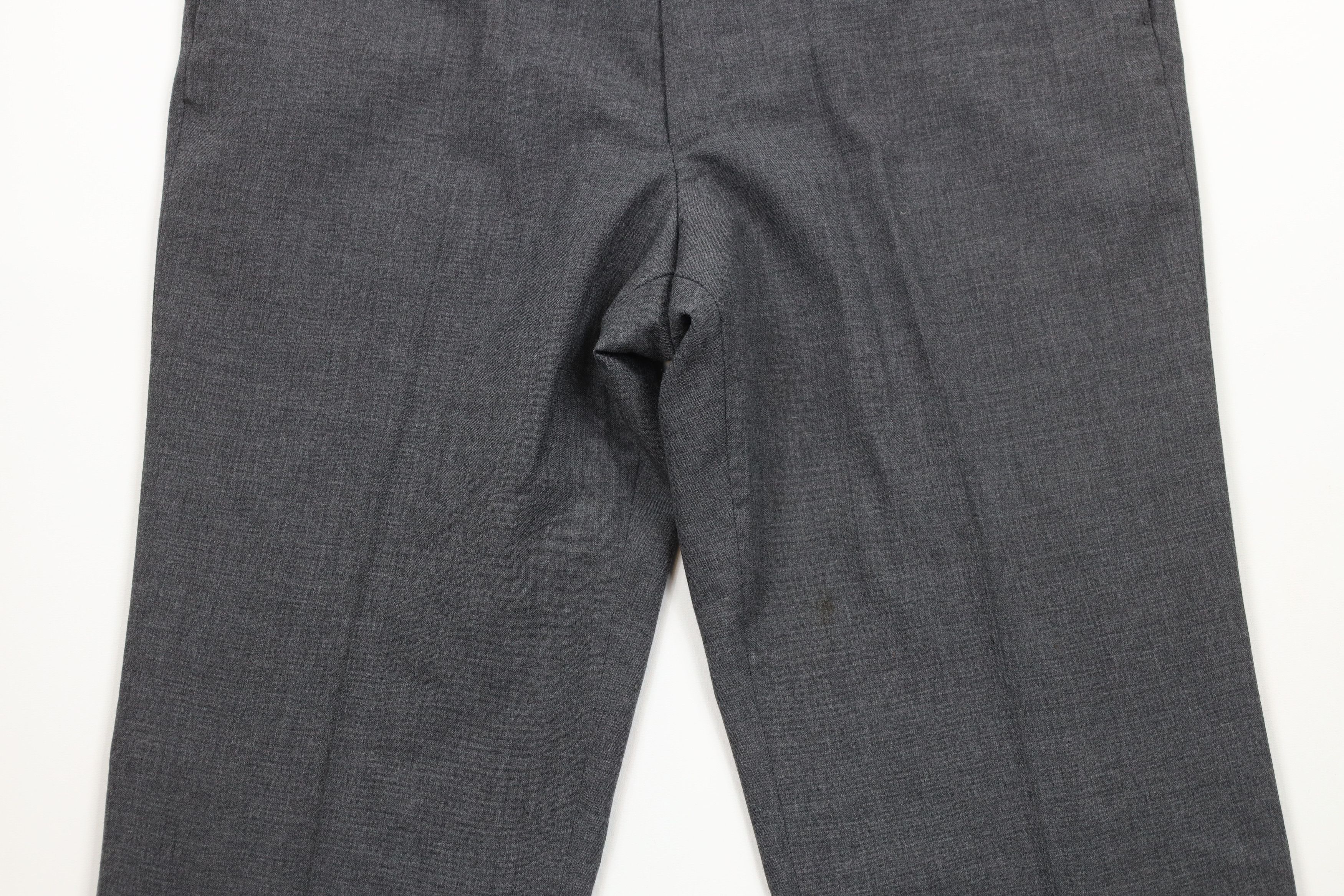 Vintage Vintage 90s Streetwear Wide Leg Chino Pants Heather Gray USA Size US 38 / EU 54 - 3 Thumbnail