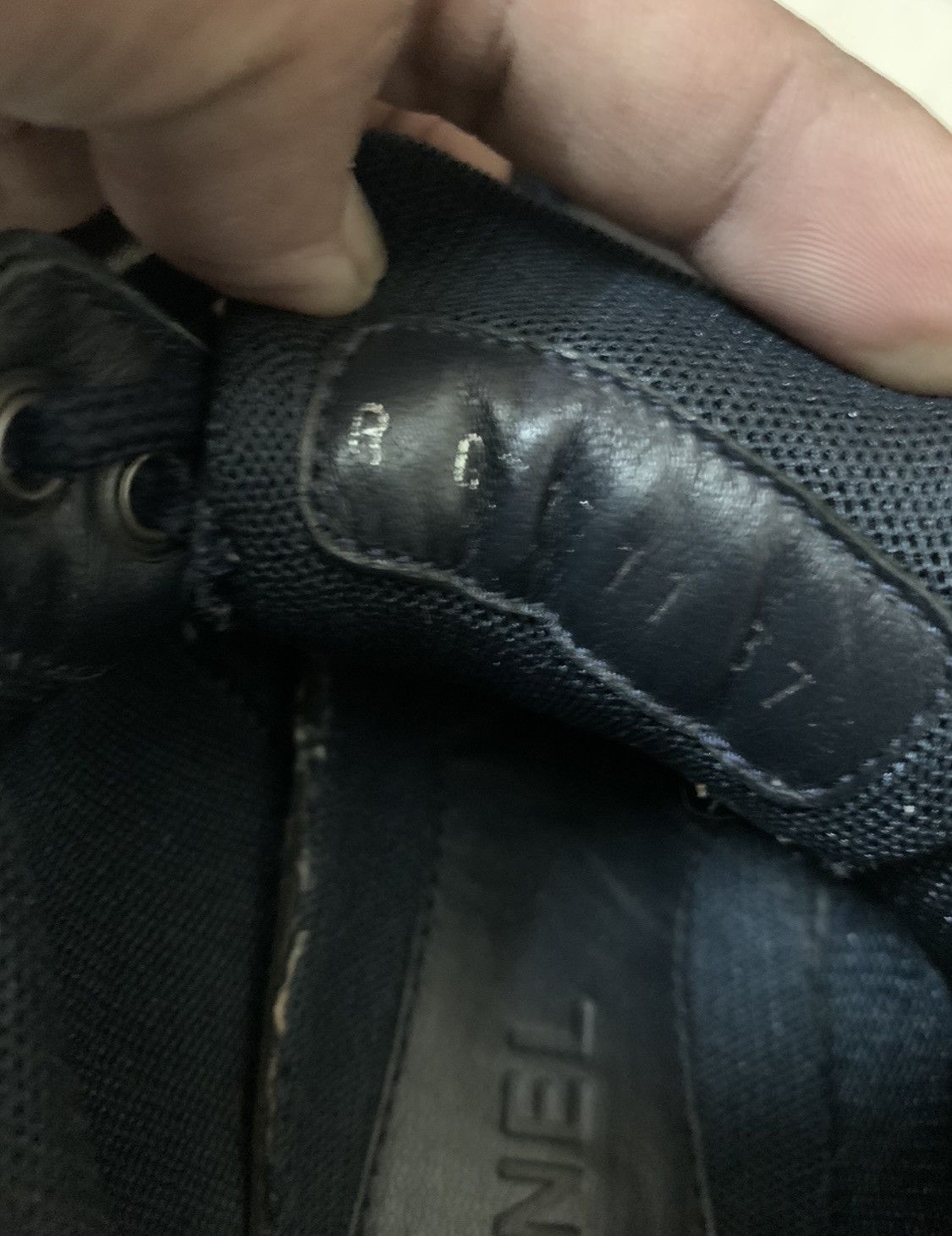 Chanel Chanel black leather trainers Size US 7 / IT 37 - 13 Thumbnail