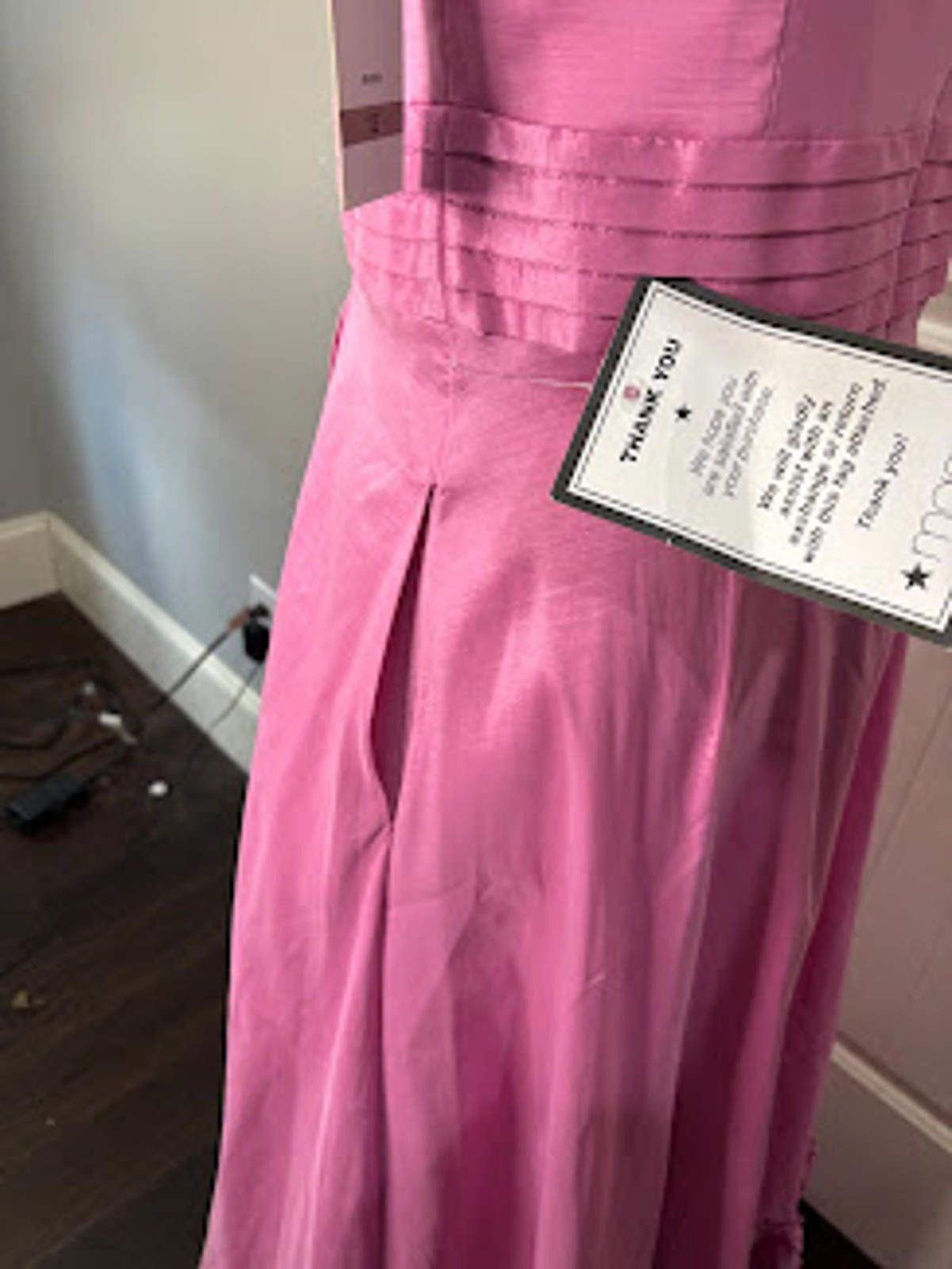 Ann Taylor Taylor Pink Spaghetti Strap Evening Dress Size 12 NWT Size XL / US 12-14 / IT 48-50 - 3 Thumbnail