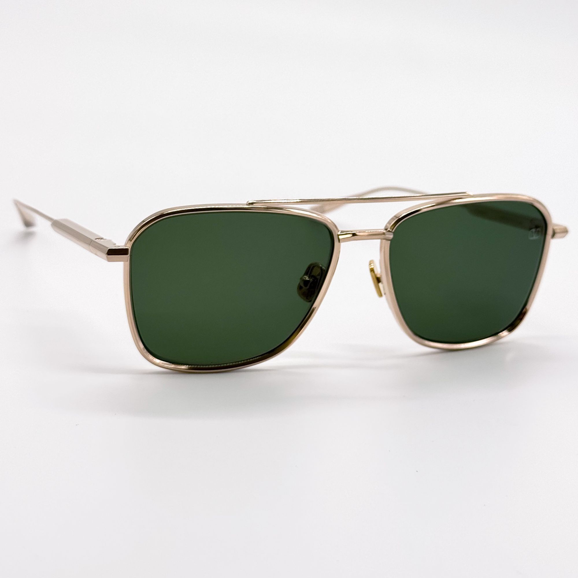 Valentino NEW VALENTINO SUNGLASSES VLS-168A LIMITED EDITION GOLD/GREEN Size ONE SIZE - 4 Thumbnail