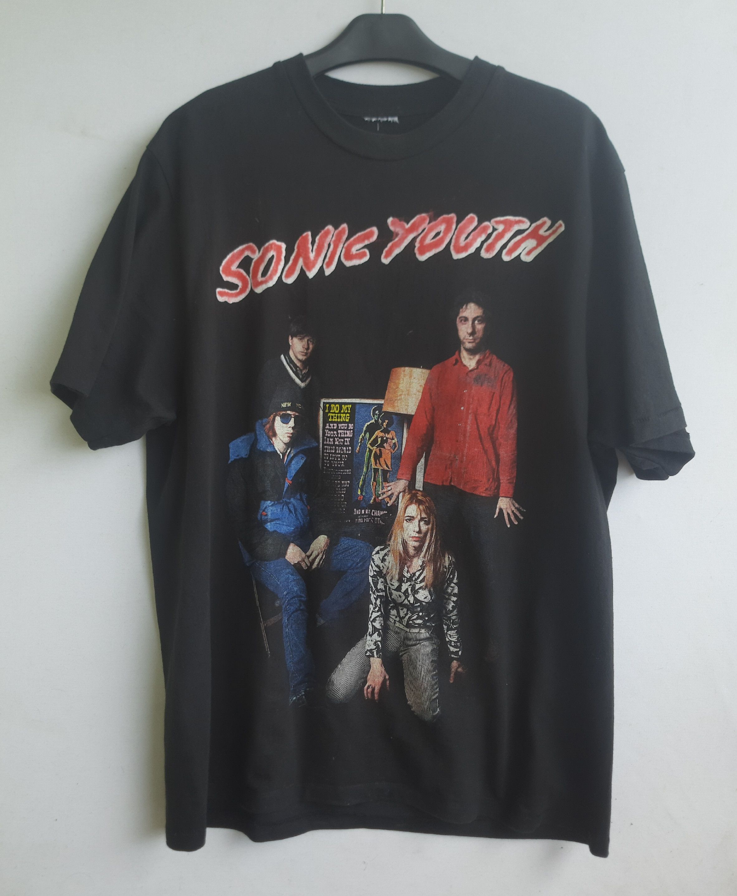 Band Tees Sonic Youth Duncetetia Tour Fans Made T-Shirt Size US XL / EU 56 / 4 - 1 Thumbnail
