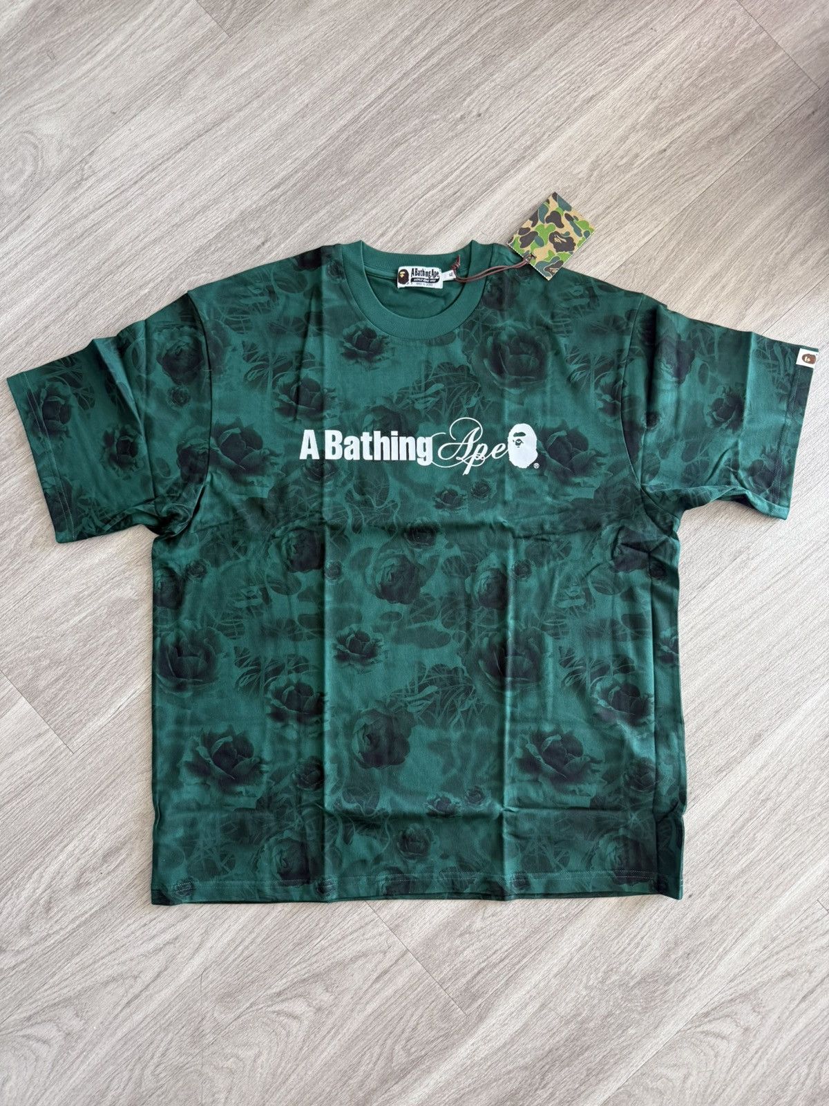 Bape Bape Floral Camo Tee Size US XL / EU 56 / 4 - 1 Thumbnail