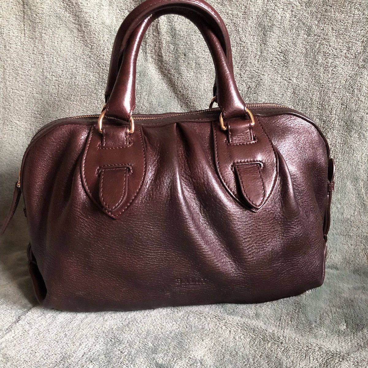 Bally BALLY Vanishina Brown Leather Handbag Shoulder Bag Size ONE SIZE - 1 Thumbnail