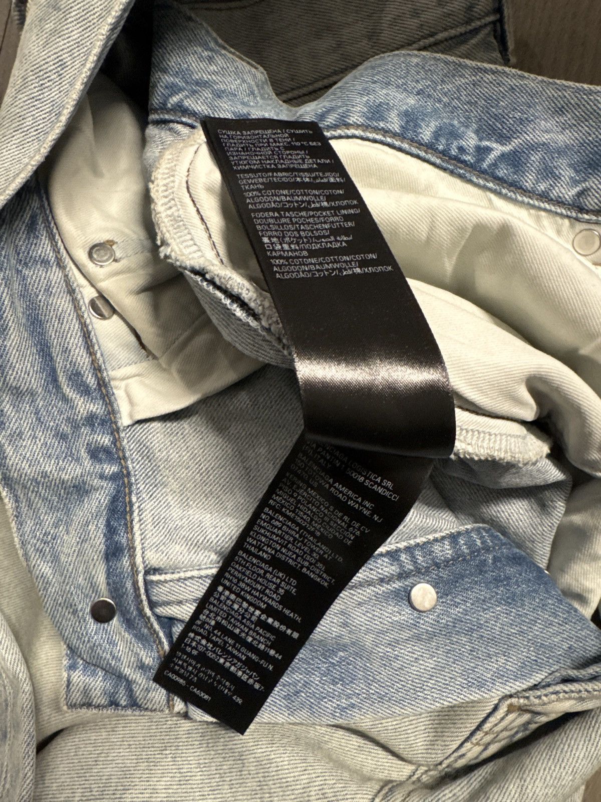 Balenciaga Balenciaga Sticker Baggy Jeans Size US 32 / EU 48 - 6 Thumbnail