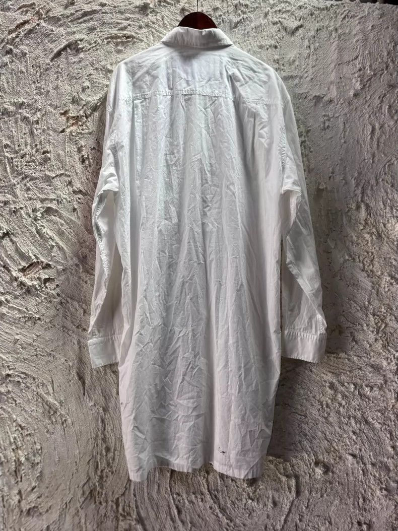 Yohji Yamamoto Yohji Yamamoto White Shirt Size US L / EU 52-54 / 3 - 3 Thumbnail