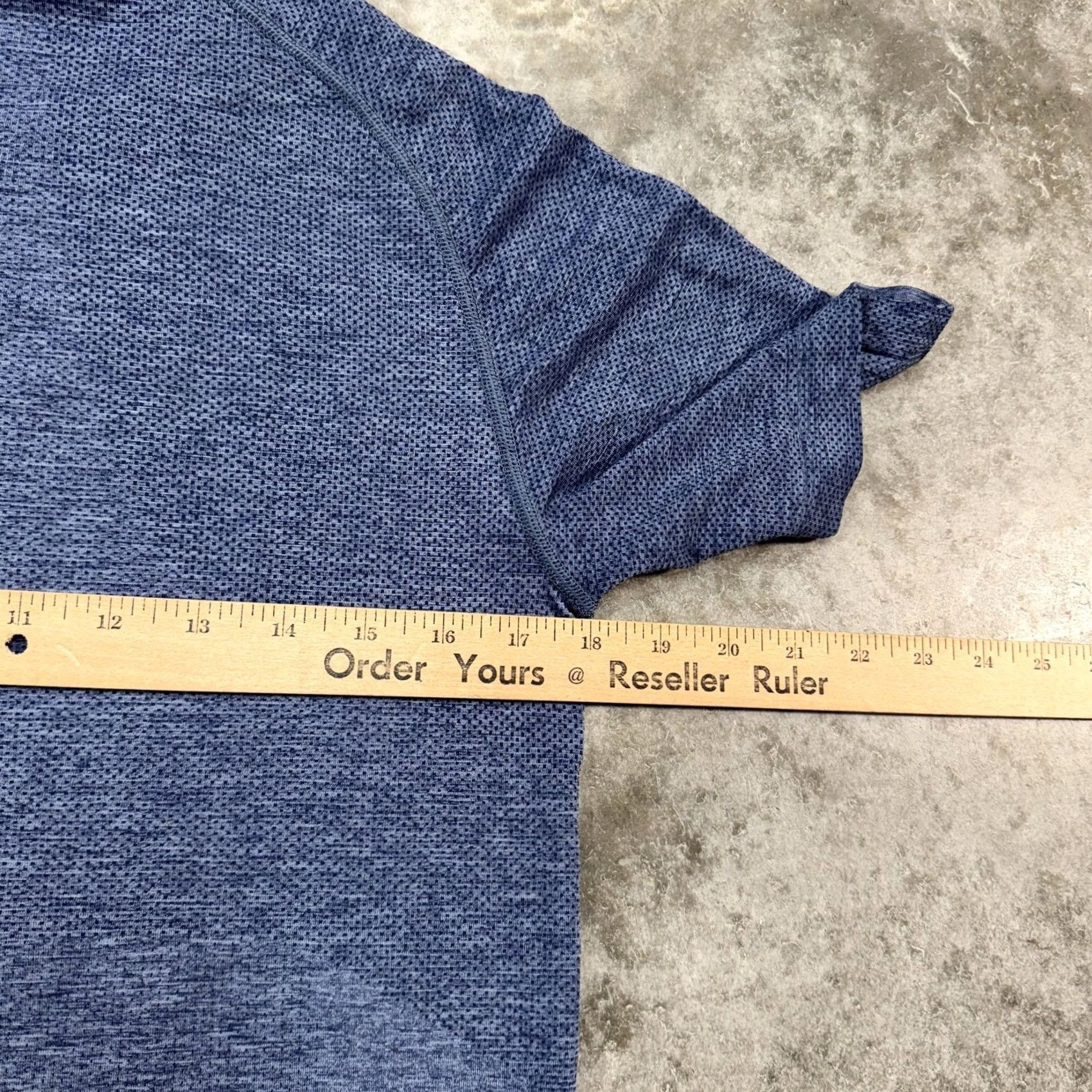 Lululemon Lululemon Shirt Mens Small Blue Short Sleeve Seamless Athletic Training Tee Top Size US S / EU 44-46 / 1 - 4 Thumbnail