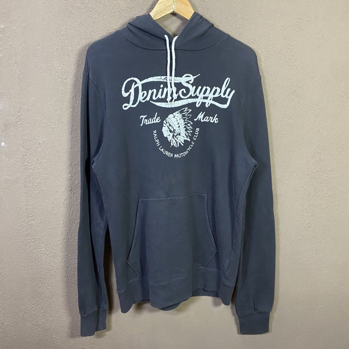 Denim & Supply Ralph Lauren DENIM & SUPPLY By RALPH LAUREN Big Logo Loose Fit Hoodie Size US M / EU 48-50 / 2 - 1 Thumbnail