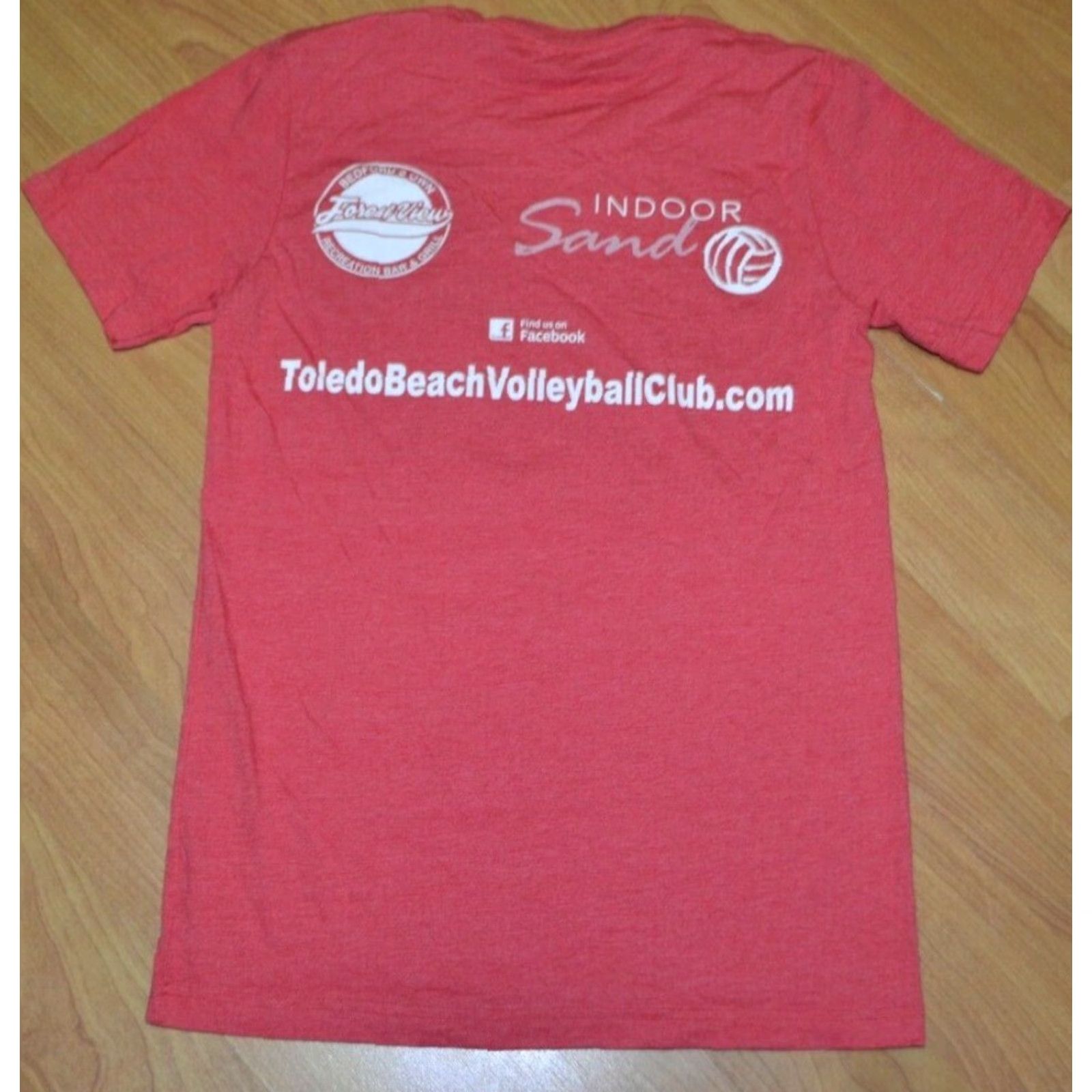 Vintage VINTAGE Toledo Beach Volleyball Club T Shirt Small OH Holiday TBVC Forest View Lanes Red Canvas Mens Shirt S Short Sleeve Cotton Blend Regular Size US S / EU 44-46 / 1 - 2 Thumbnail